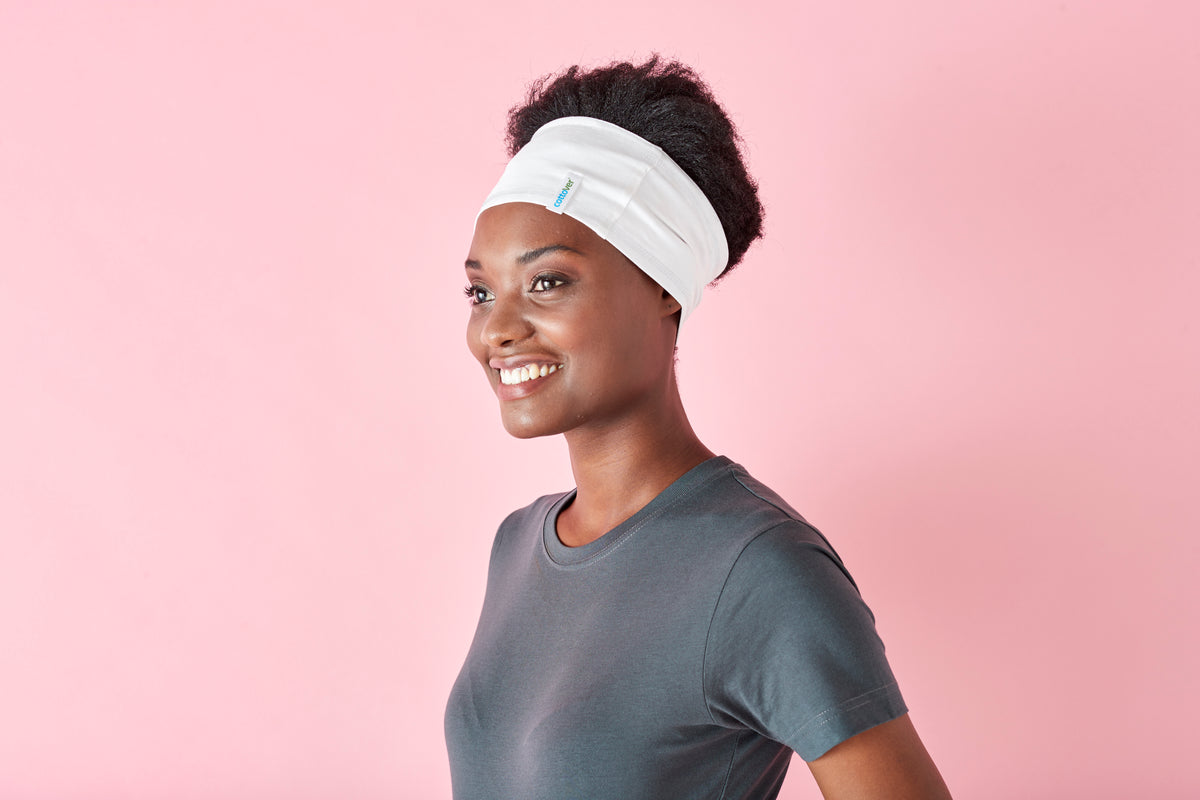 Cottover Headband Weiss, Produktansicht