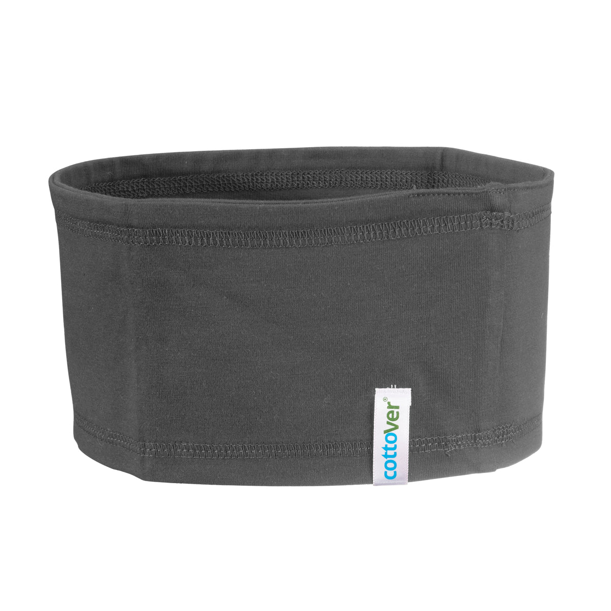 Cottover Headband Anthrazit, Vorderansicht