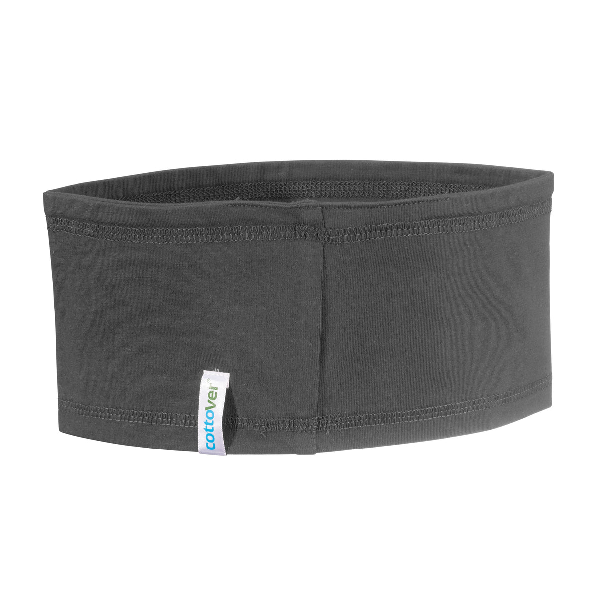 Cottover Headband Anthrazit, Seitenansicht links