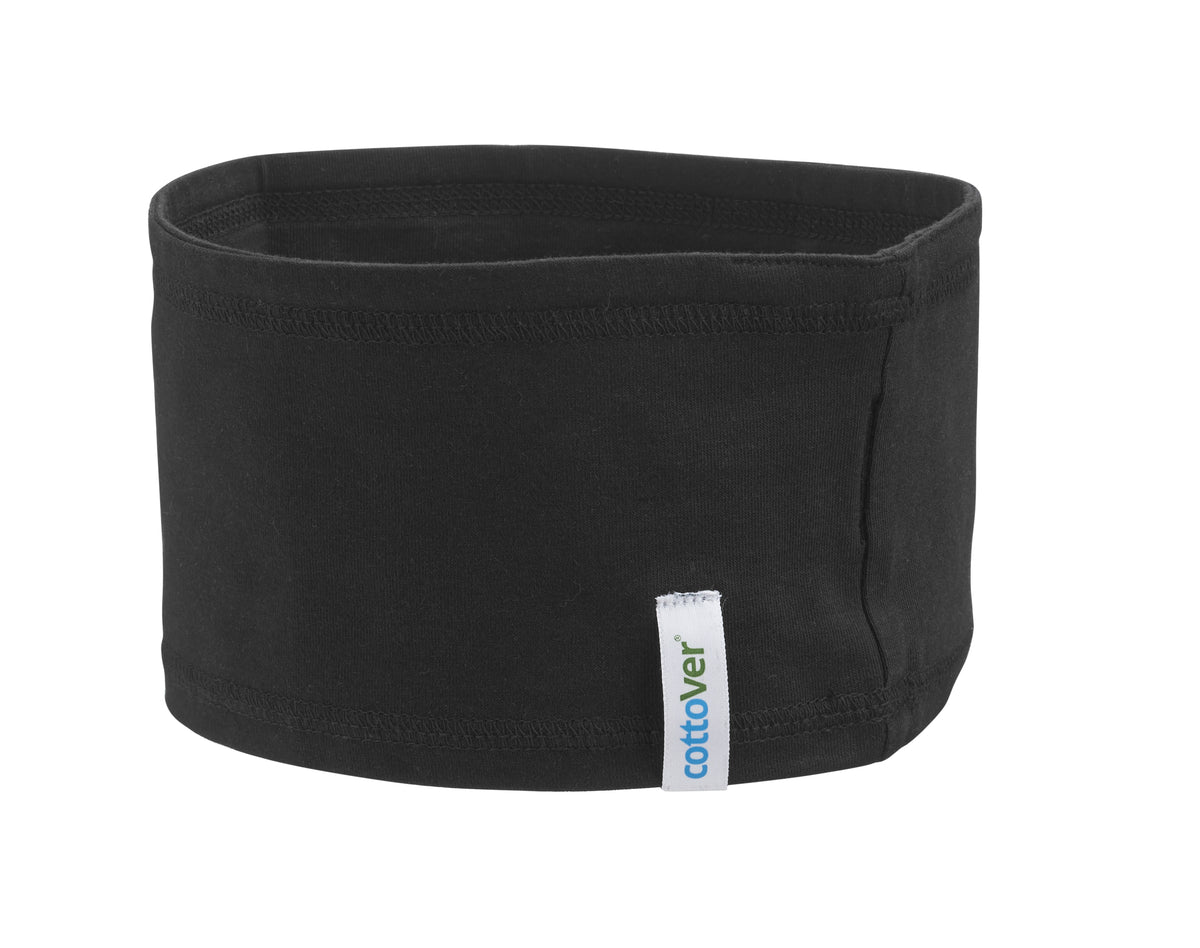 Cottover Headband Schwarz, Seitenansicht links