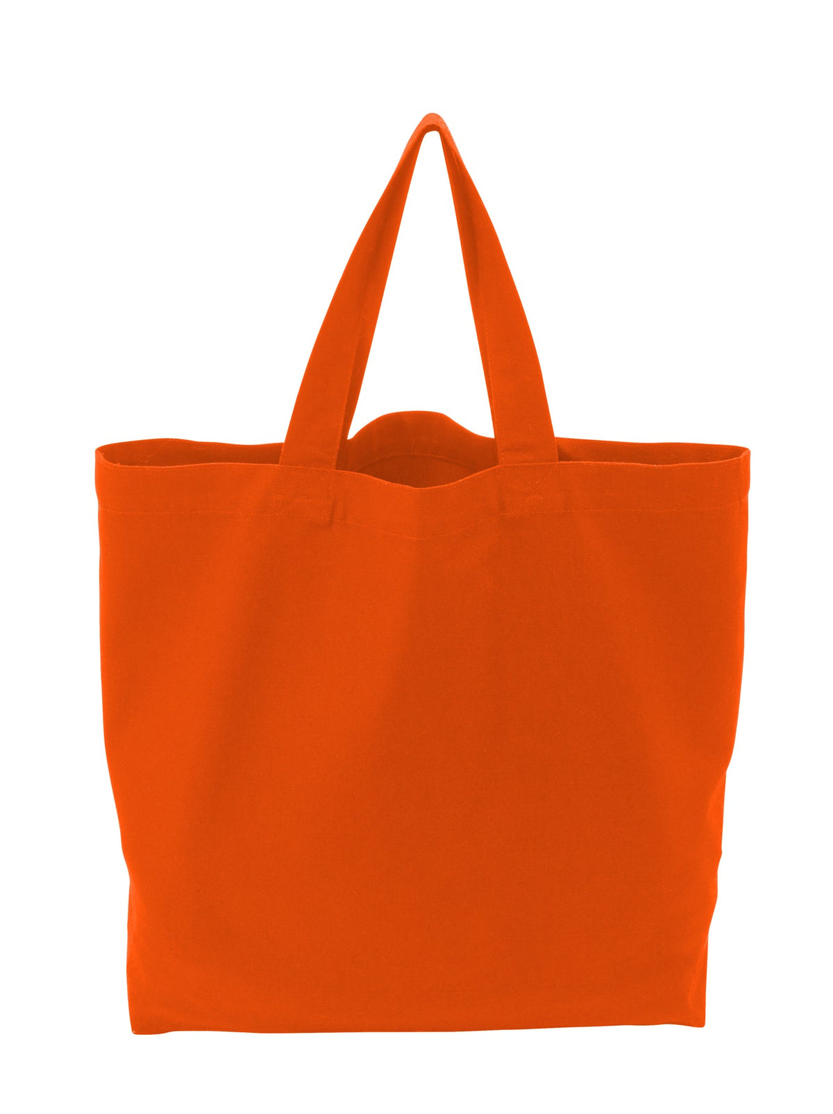 Cottover Tote Bag Heavy Large Orange, Seitenansicht links