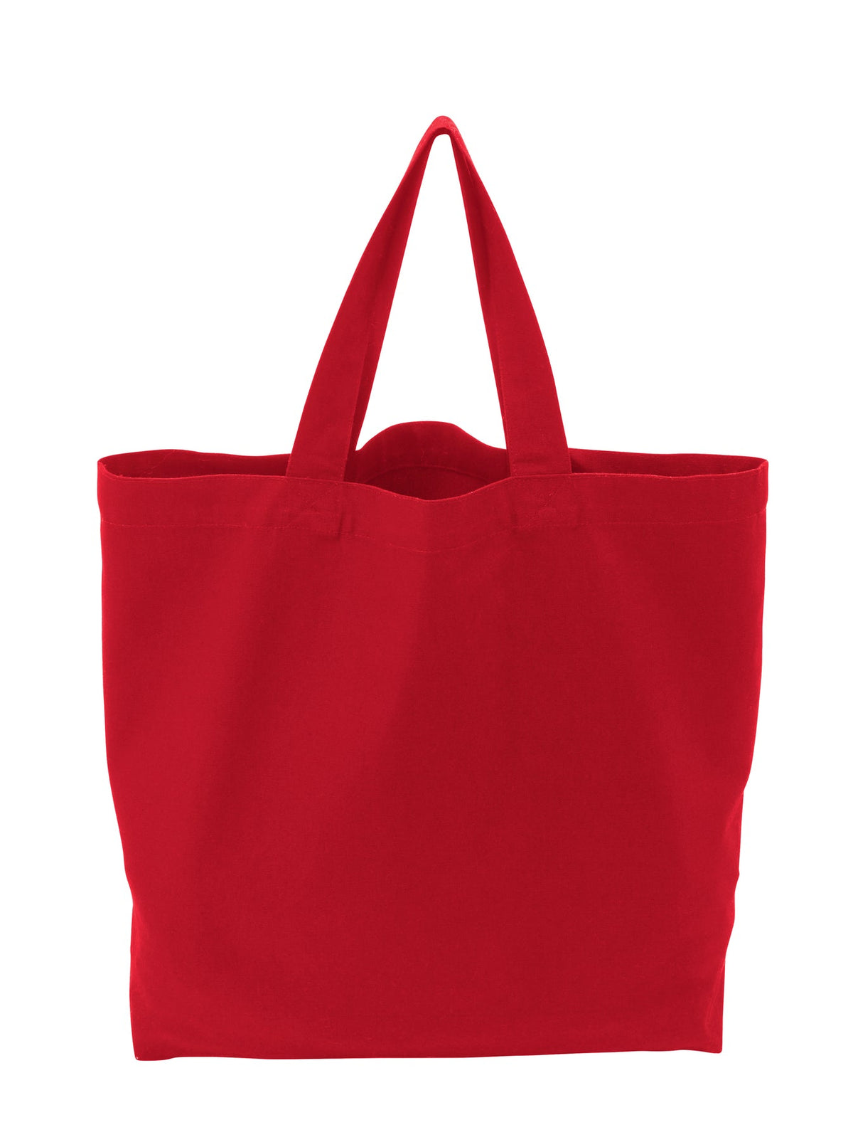 Cottover Tote Bag Heavy Large Rot, Seitenansicht links