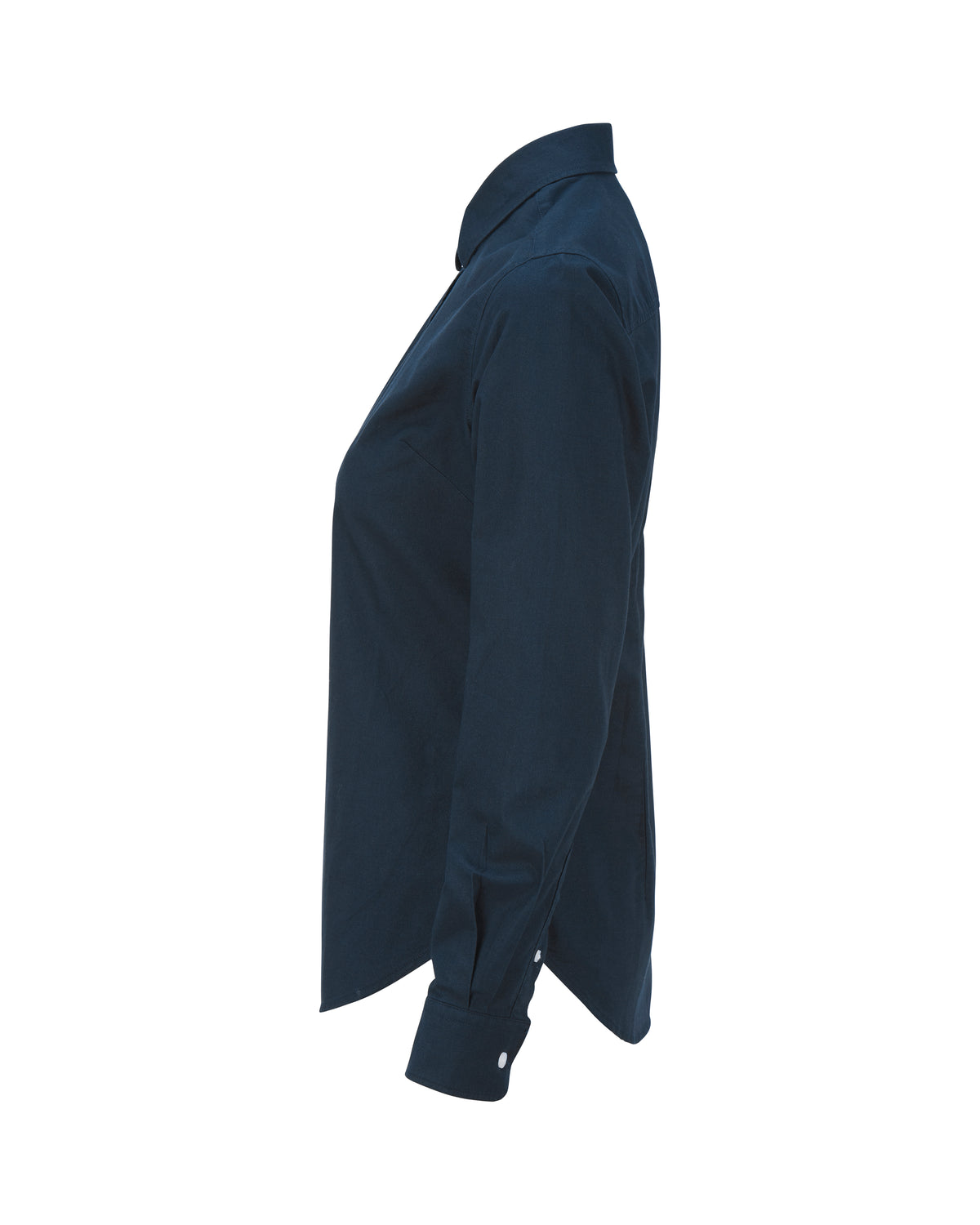 Cottover Oxford shirt l.sl Lady Marine, Seitenansicht links