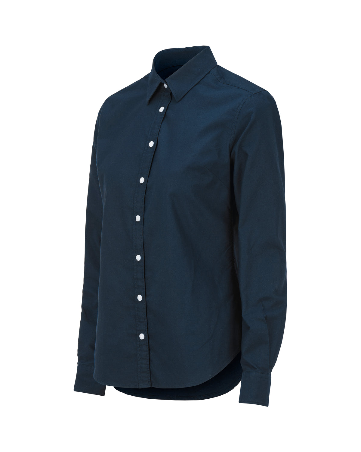 Cottover Oxford shirt l.sl Lady Marine, Produktansicht