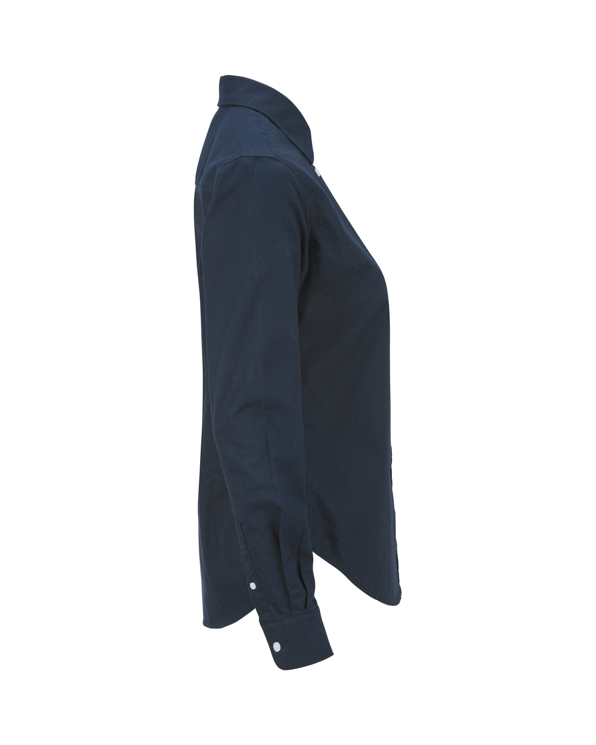 Cottover Oxford shirt l.sl Lady Marine, Seitenansicht rechts