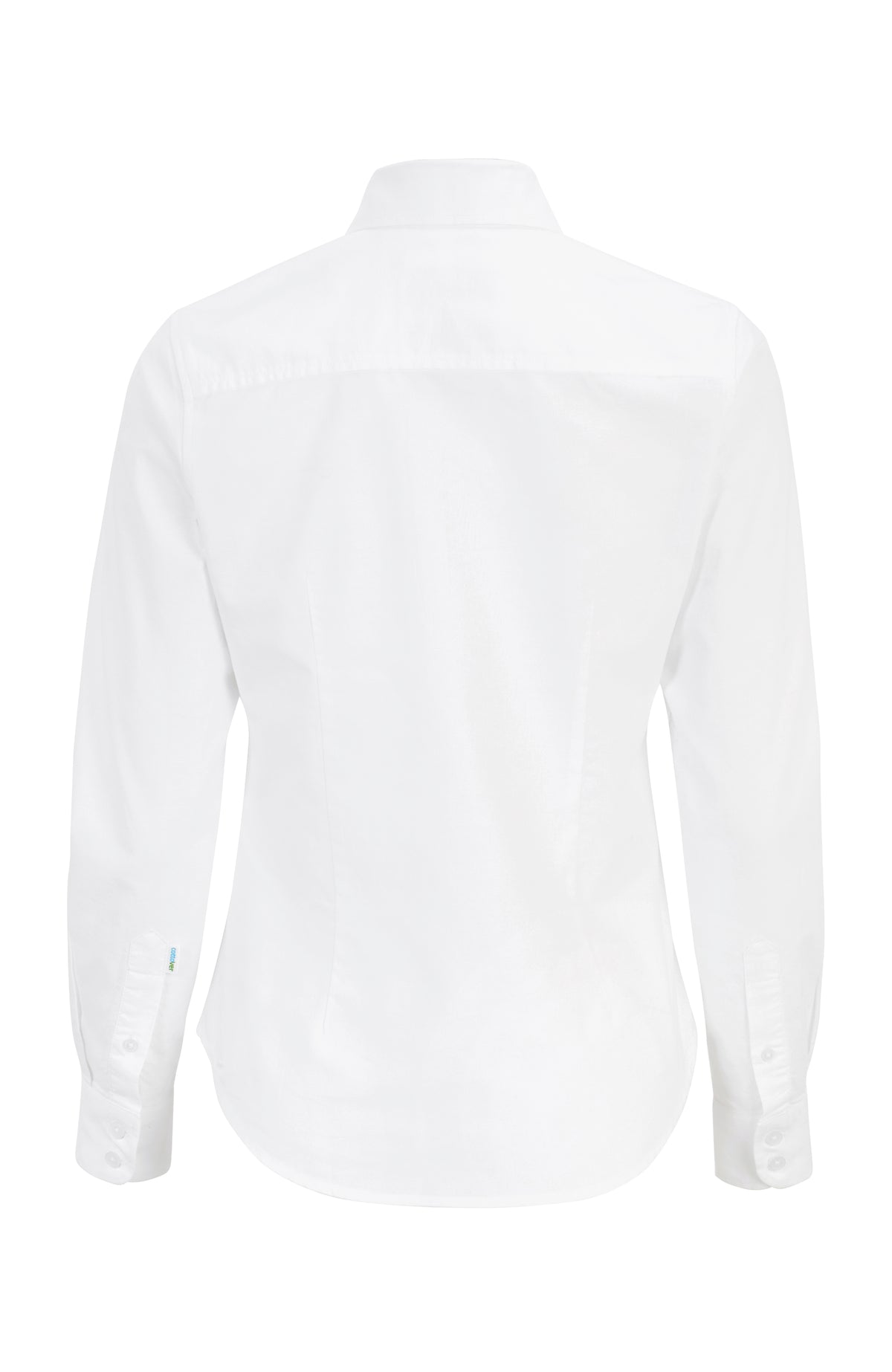 Cottover Oxford shirt l.sl Lady Weiss, Rückansicht