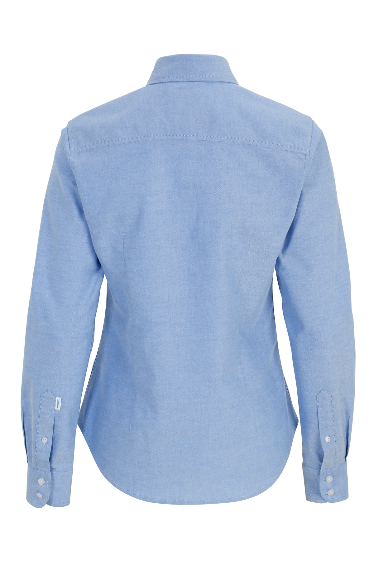Cottover Oxford shirt l.sl Lady Hellblau, Rückansicht