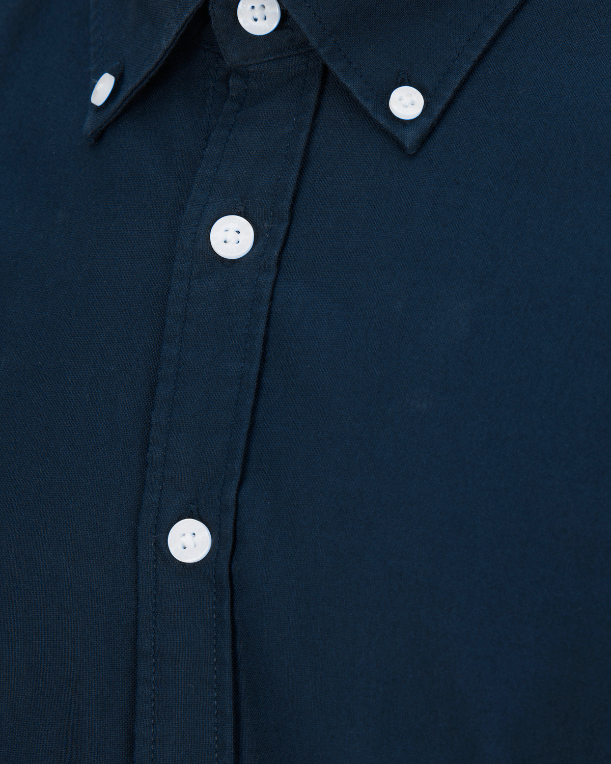 Cottover Oxford shirt l.sl Man Marine, Detailansicht