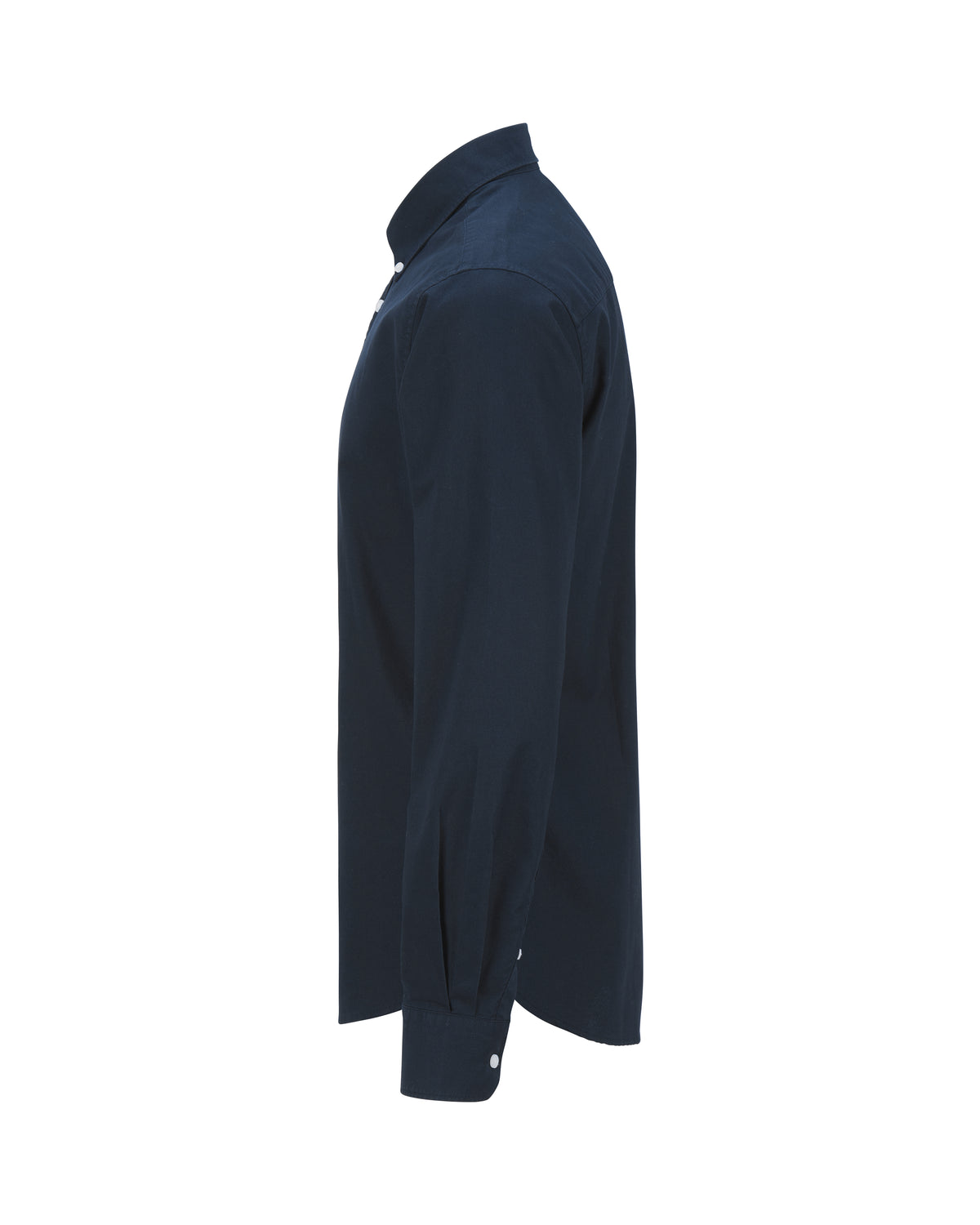 Cottover Oxford shirt l.sl Man Marine, Seitenansicht links