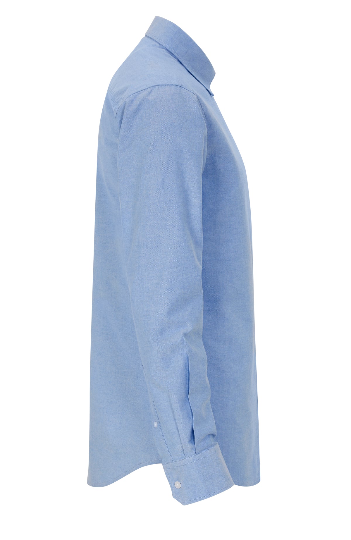 Cottover Oxford shirt l.sl Man Hellblau, Seitenansicht rechts