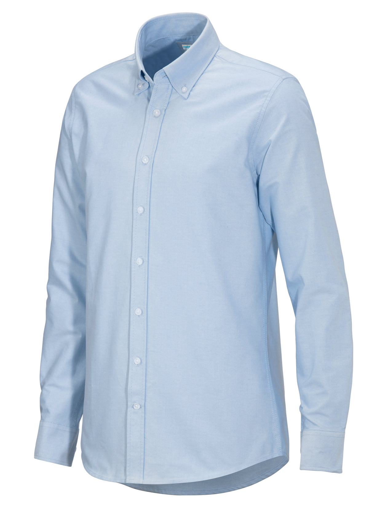 Cottover Oxford shirt l.sl Man Hellblau, Produktansicht