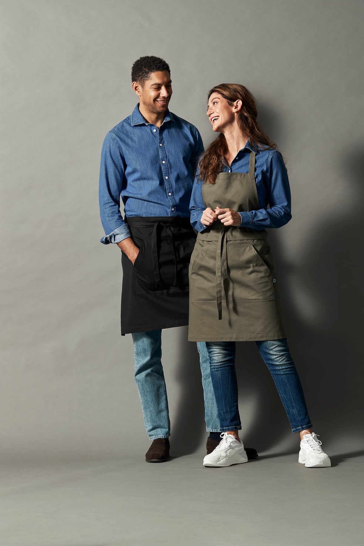 Cottover Combi Apron Schwarz, Produktansicht