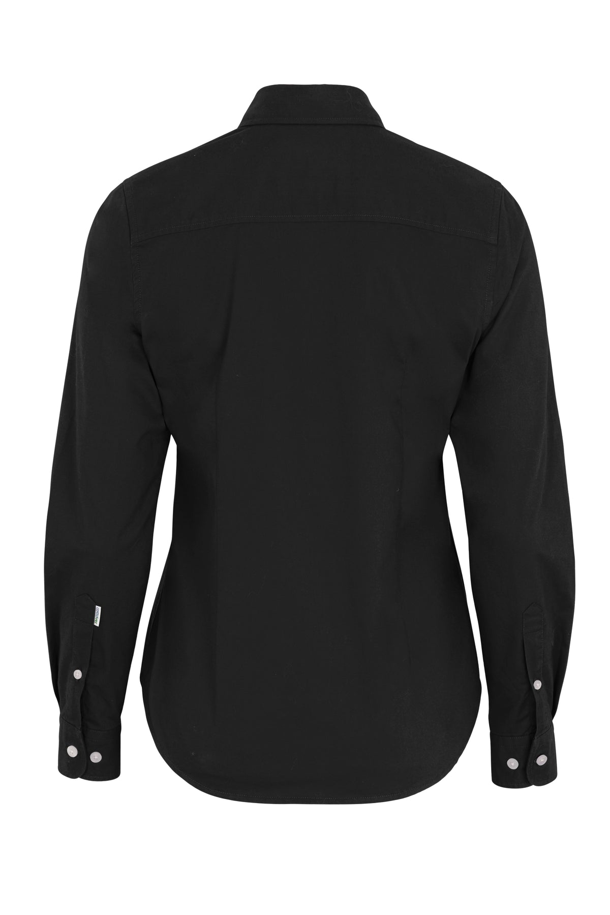 Cottover Twill Lady Schwarz, Rückansicht