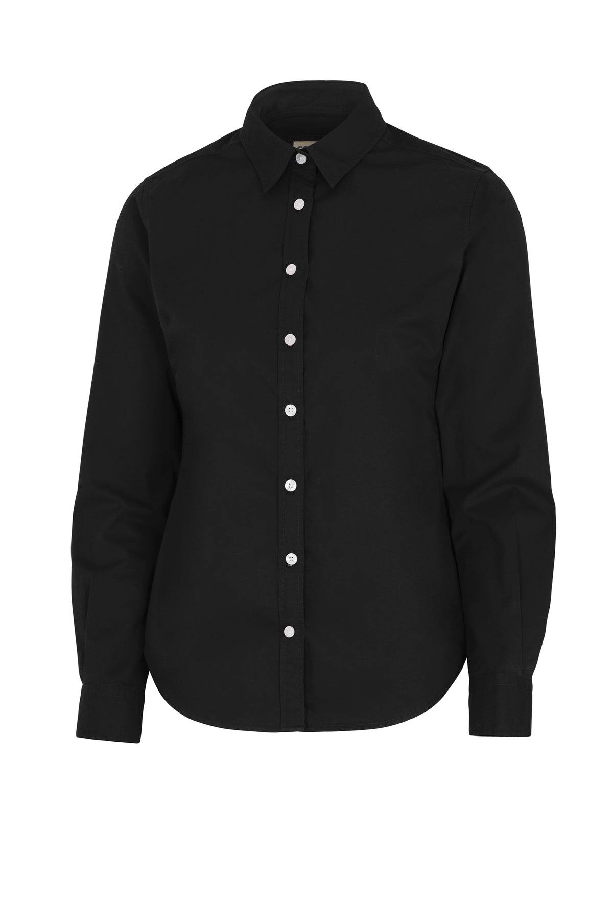 Cottover Twill Lady Schwarz, Vorderansicht
