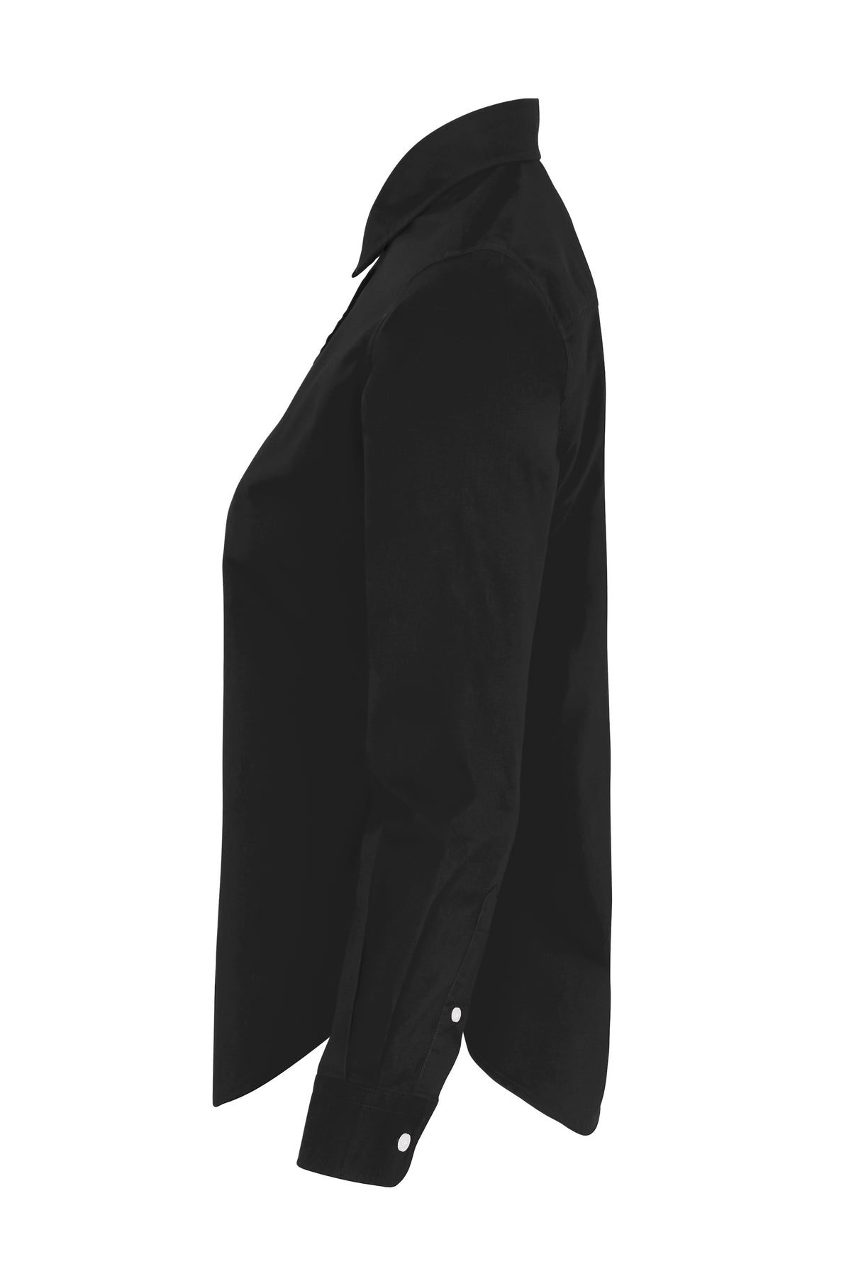 Cottover Twill Lady Schwarz, Seitenansicht links