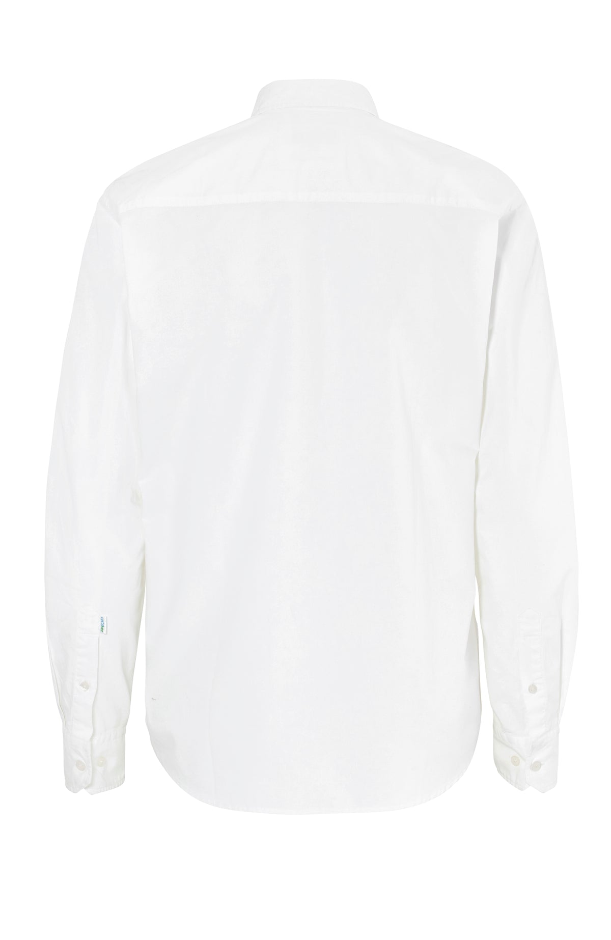 Cottover Twill Comfort Man Weiss, Rückansicht