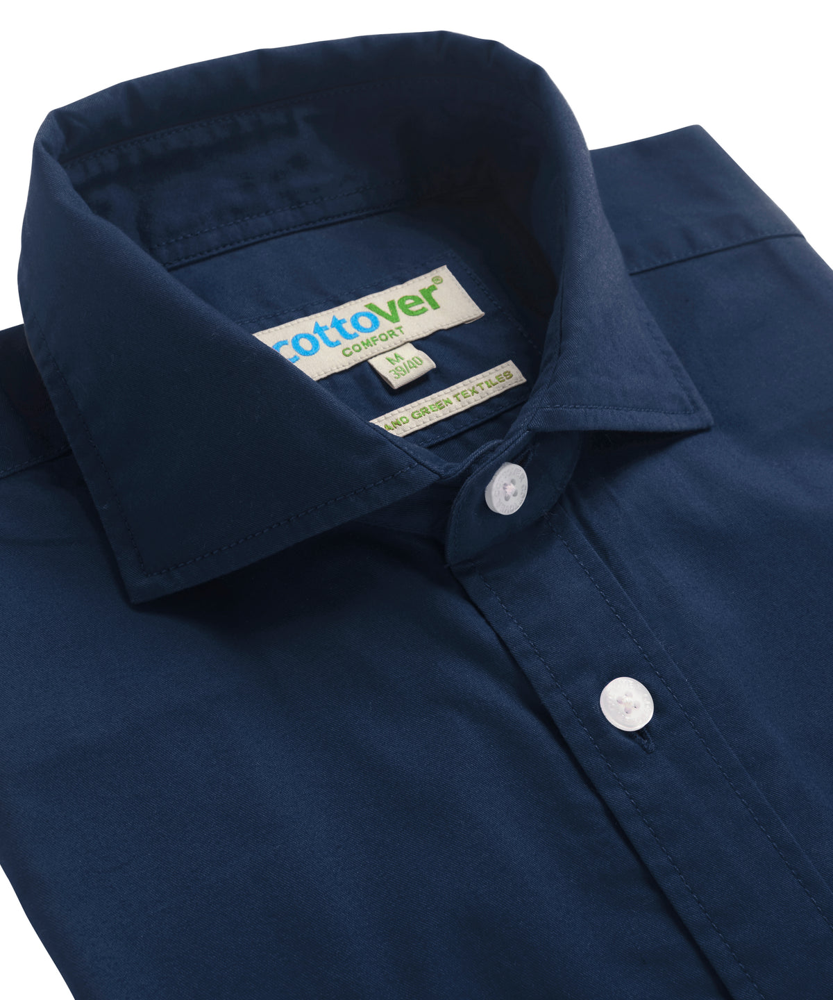 Cottover Twill Comfort Man Marine, Produktansicht