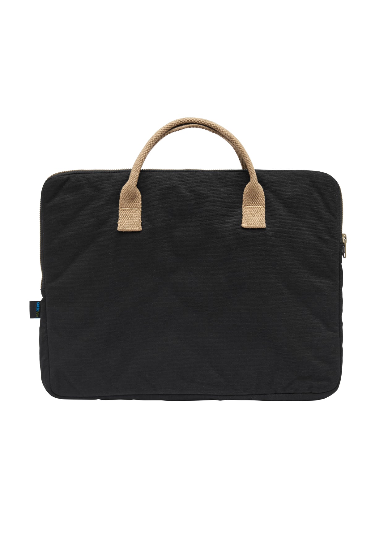 Cottover Canvas Computer Case Schwarz, Rückansicht