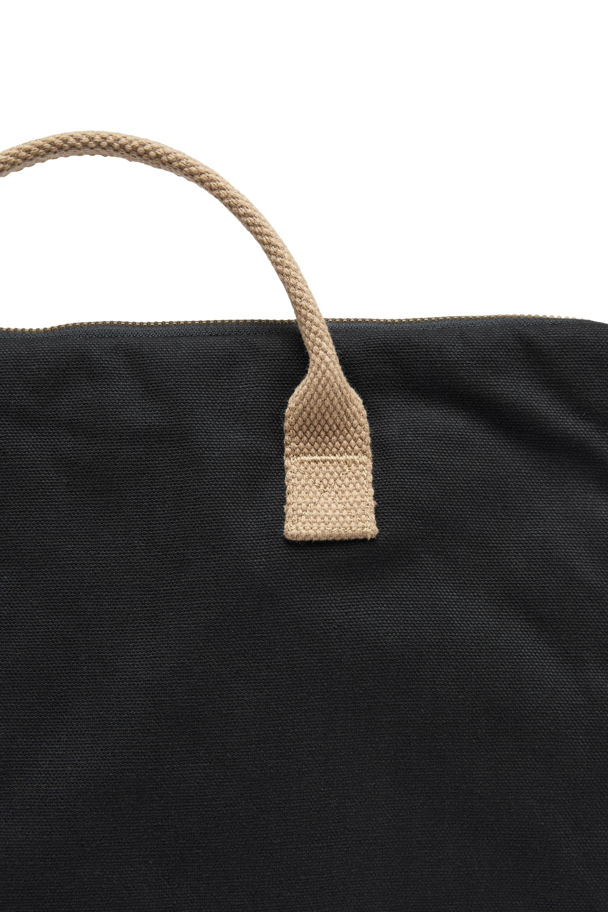 Cottover Canvas Computer Case Schwarz, Detailansicht