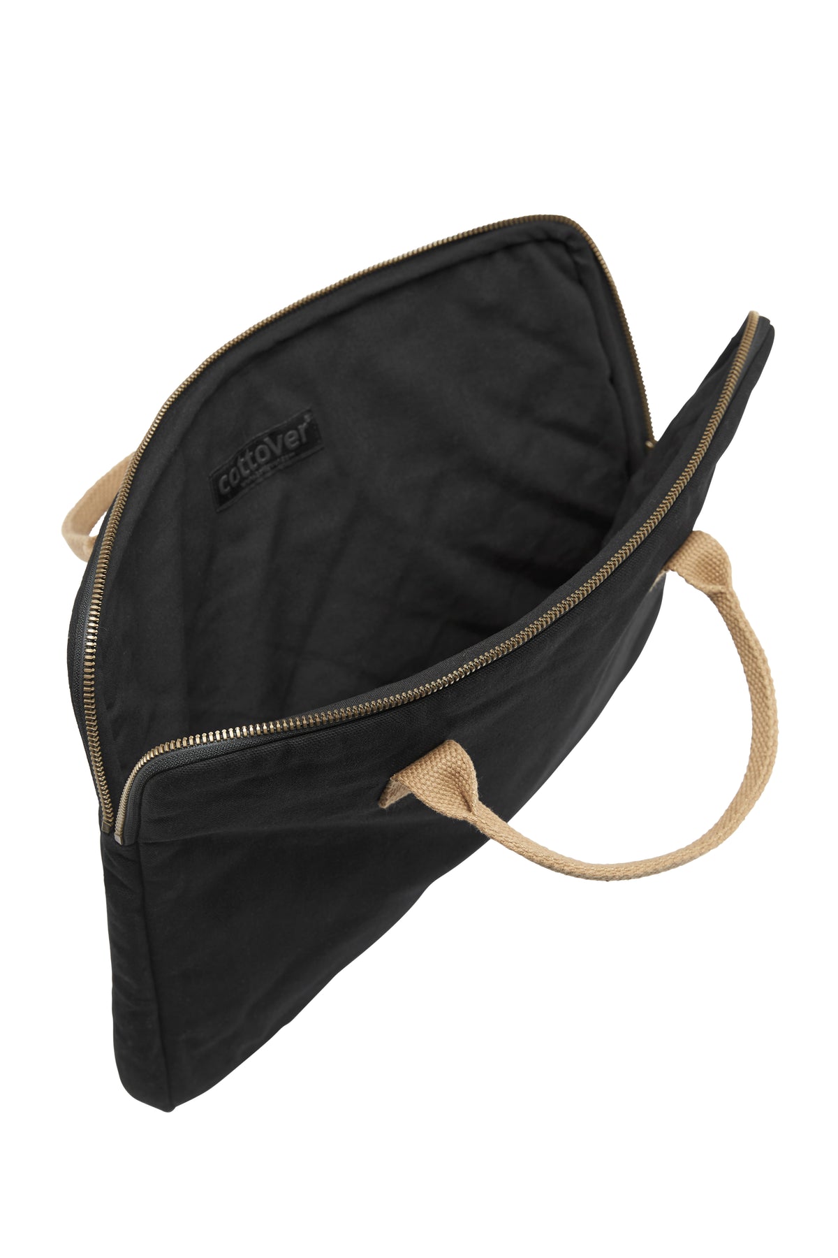 Cottover Canvas Computer Case Schwarz, Produktansicht
