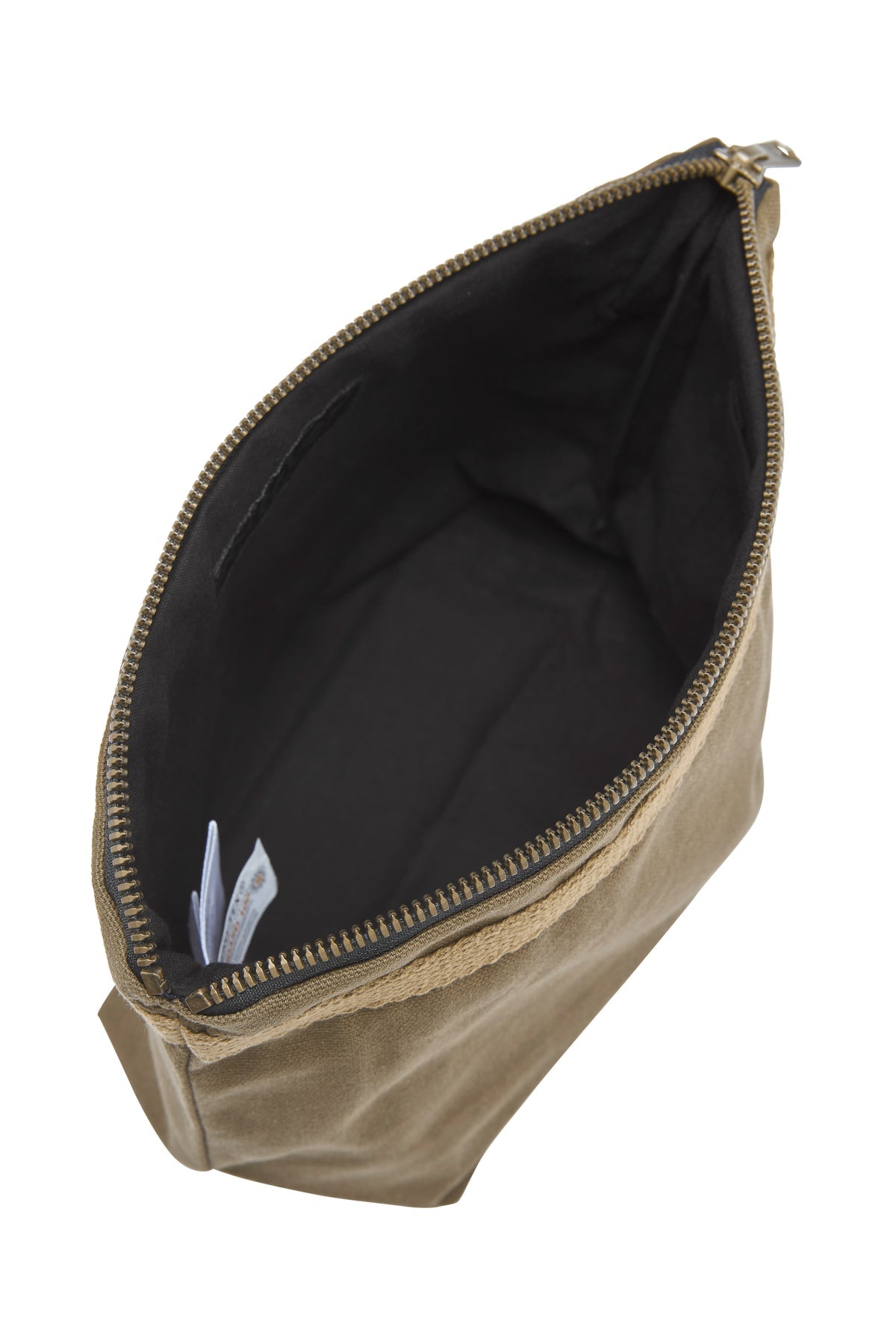 Cottover Canvas Toilet Case Olivegrün, Produktansicht