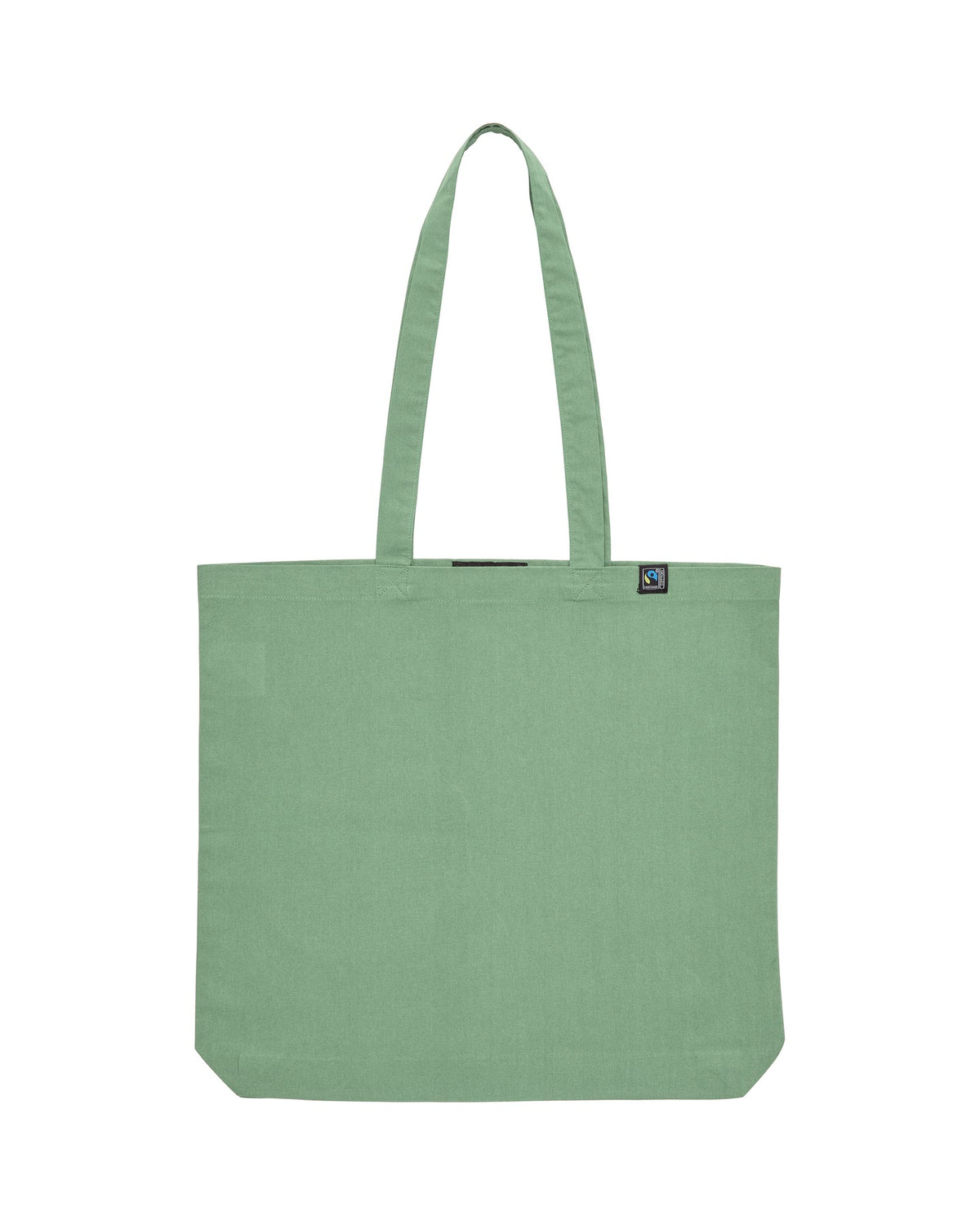Cottover Key Tote Bag Staubiges Grün, Vorderansicht