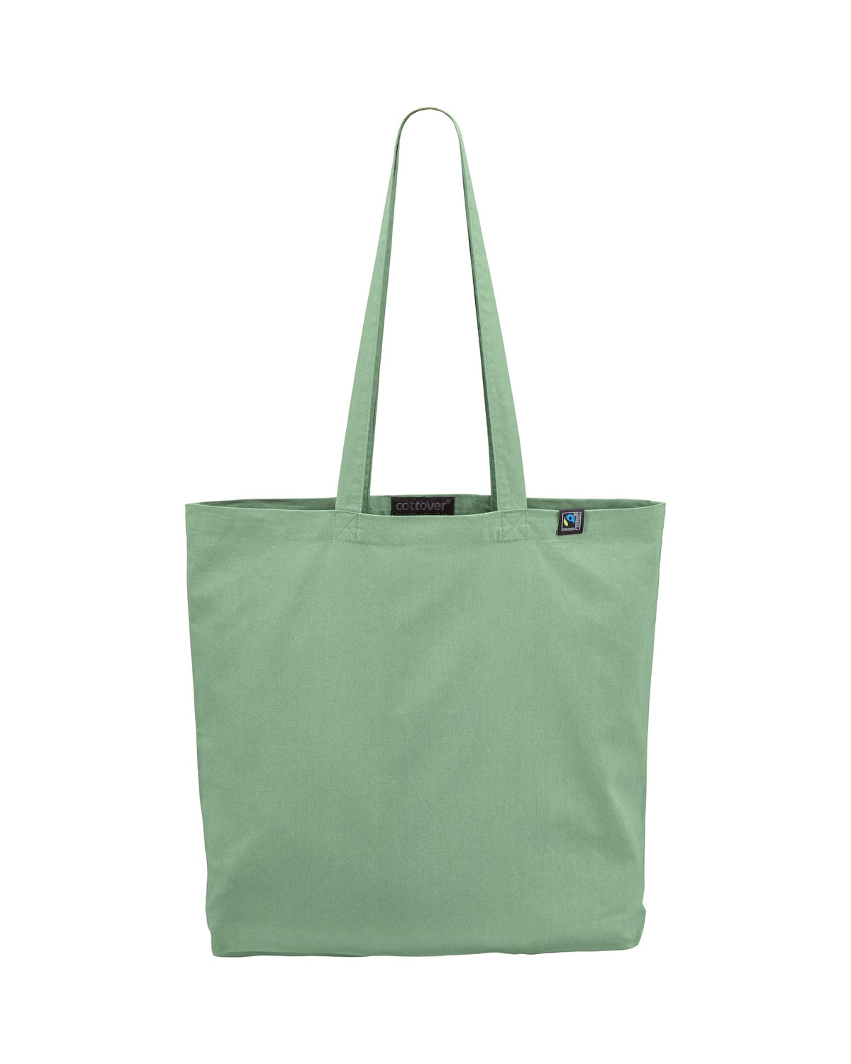 Cottover Key Tote Bag Staubiges Grün, Produktansicht