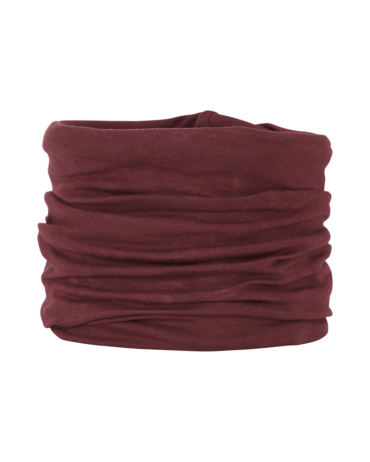 Cottover Neck Tube Burgundy, Vorderansicht