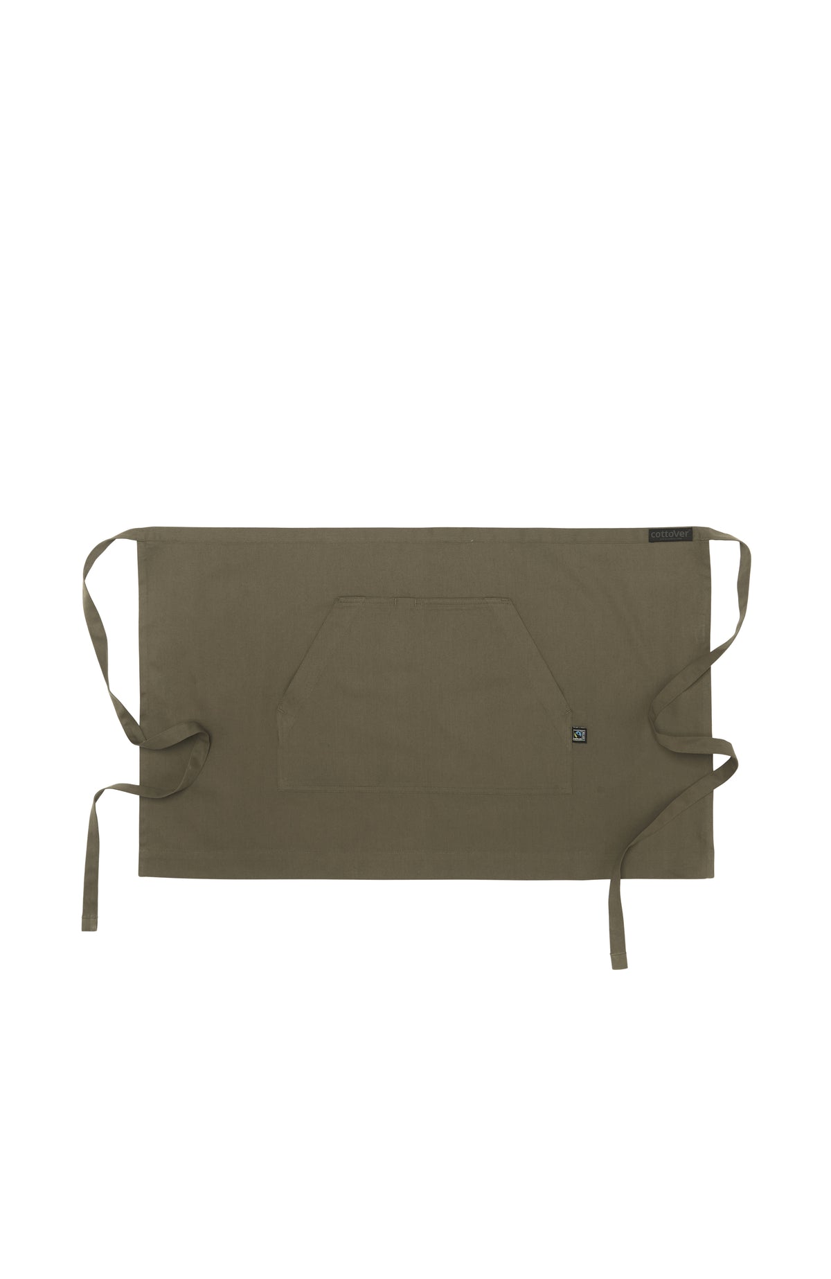 Cottover Waist Apron Short Olivegrün, Produktansicht