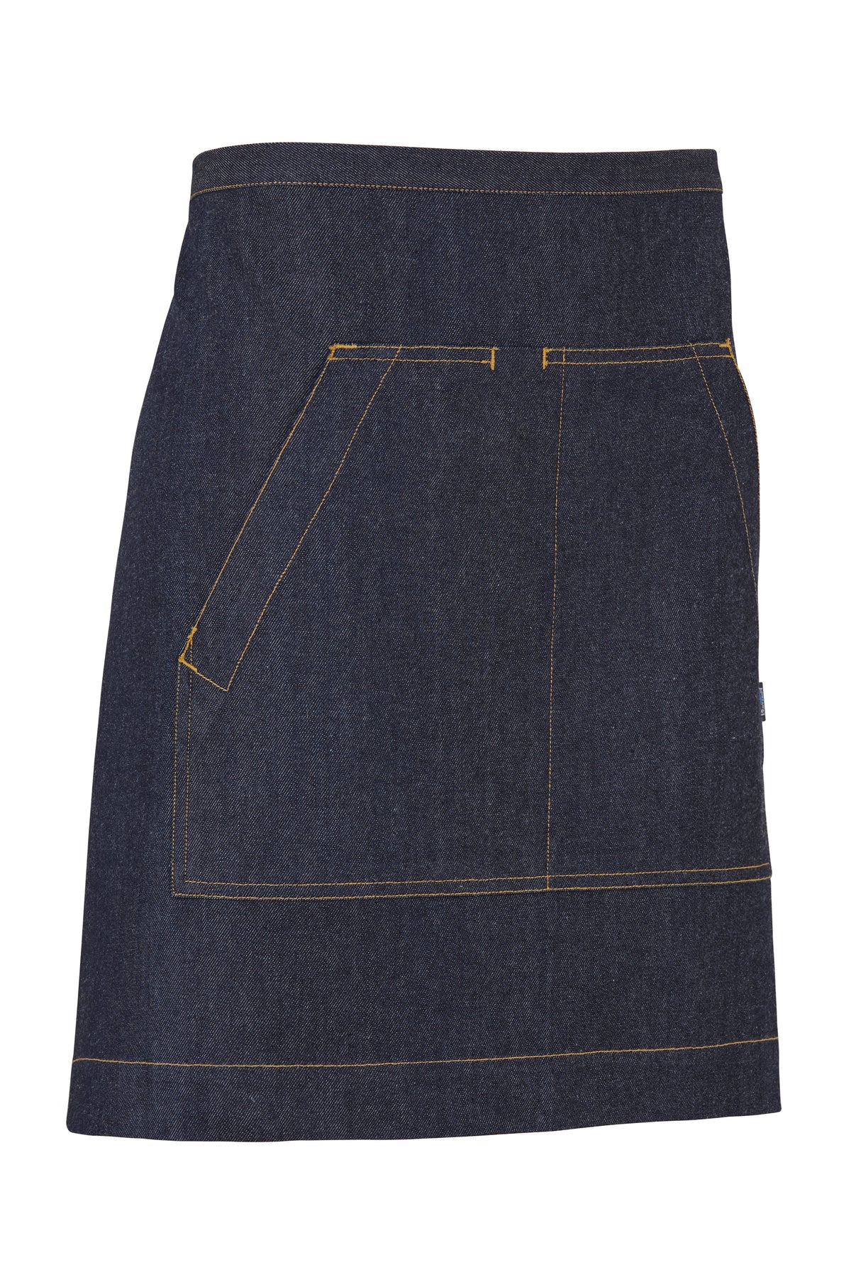 Cottover Waist Apron Short Dunkel Blau, Vorderansicht