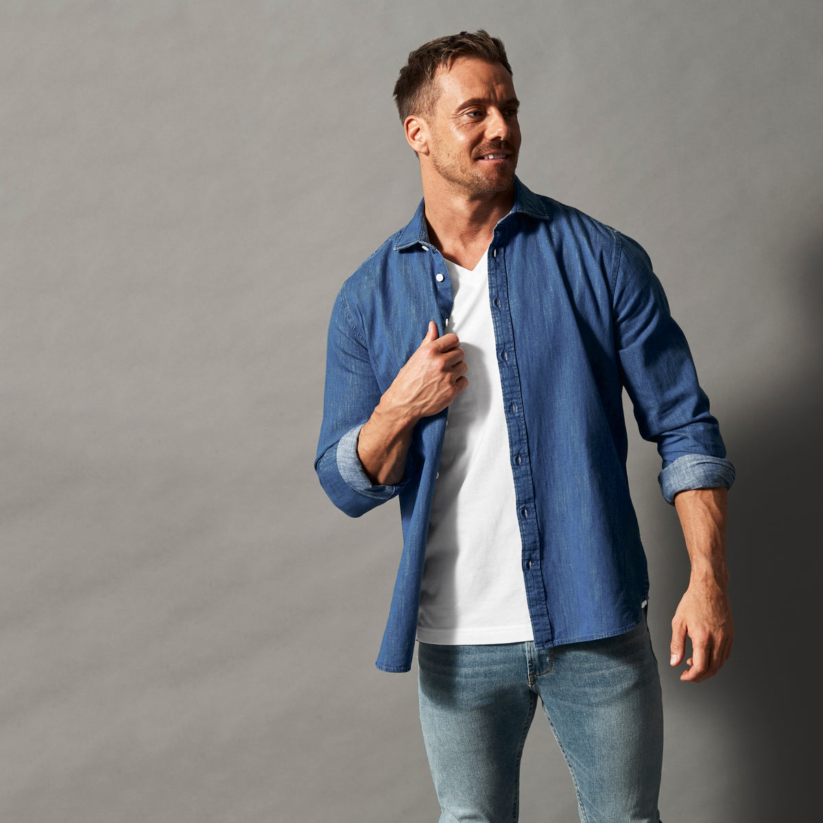 Cottover Denim Slim Fit Man Denim, Produktansicht