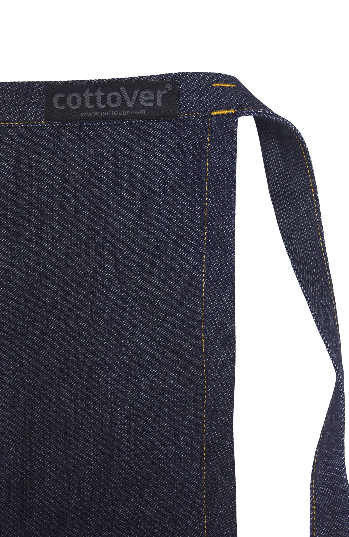 Cottover Waist Apron Long Dunkel Blau, Detailansicht