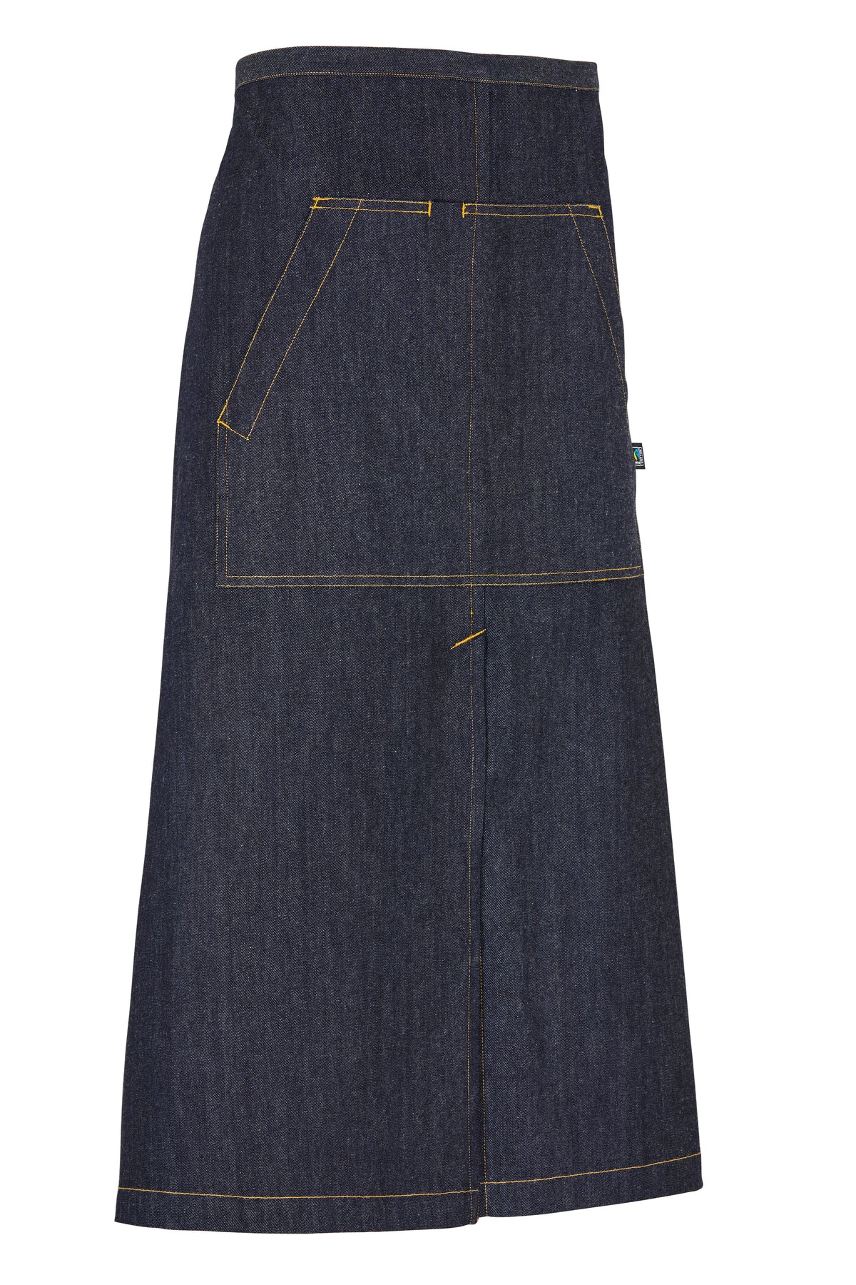 Cottover Waist Apron Long Dunkel Blau, Vorderansicht