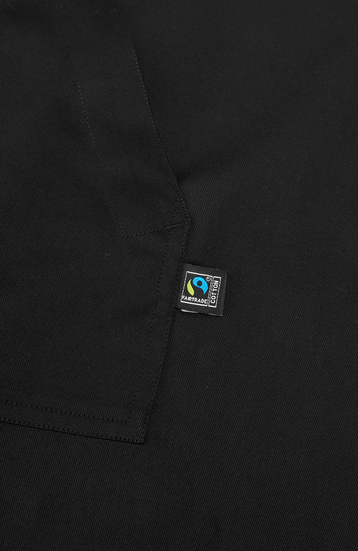 Cottover Waist Apron Long Schwarz, Detailansicht