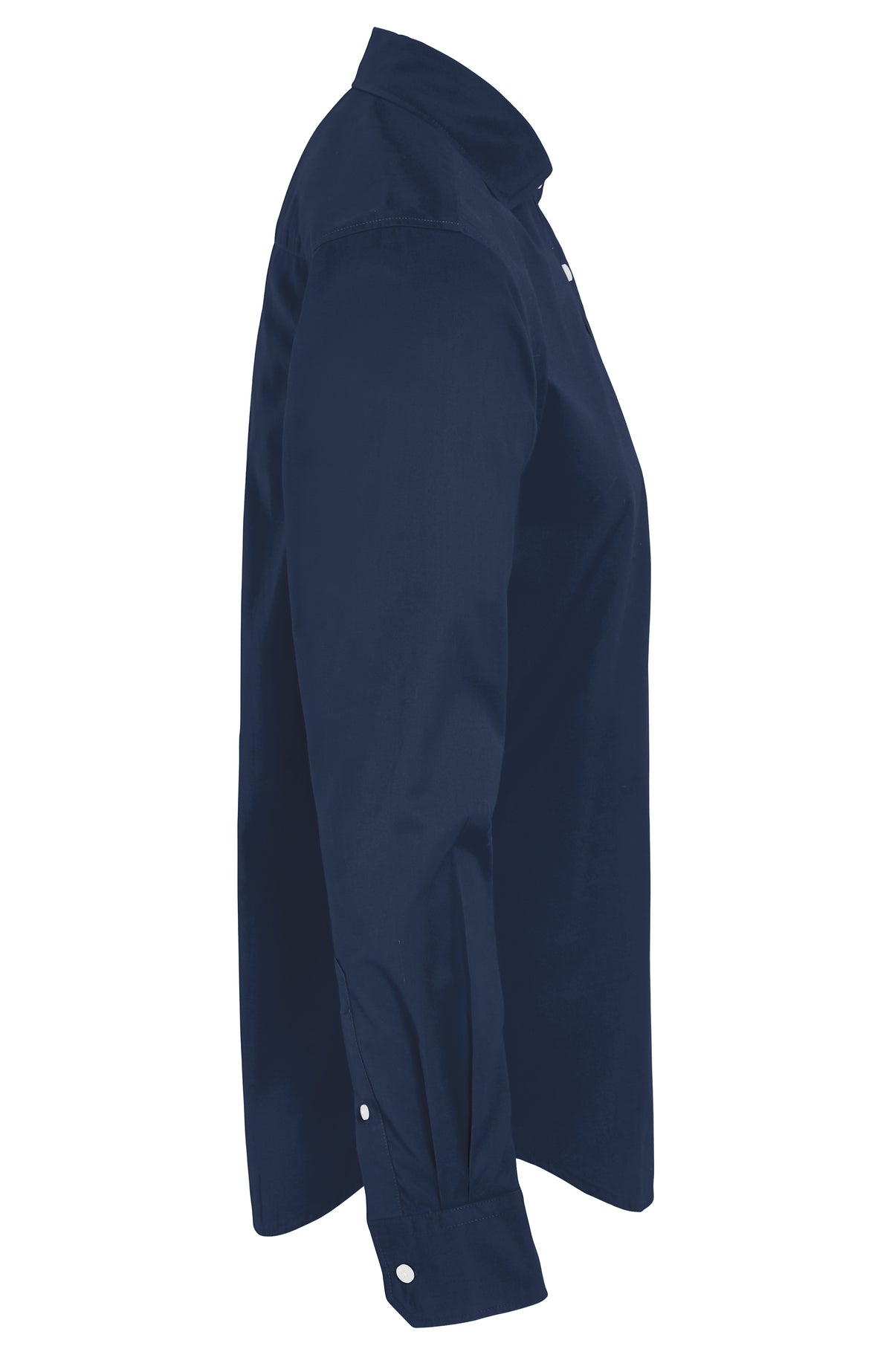 Cottover Twill Slim Fit Man Marine, Seitenansicht rechts