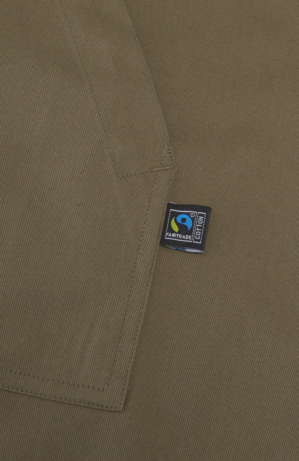 Cottover Combi Apron Olivegrün, Detailansicht