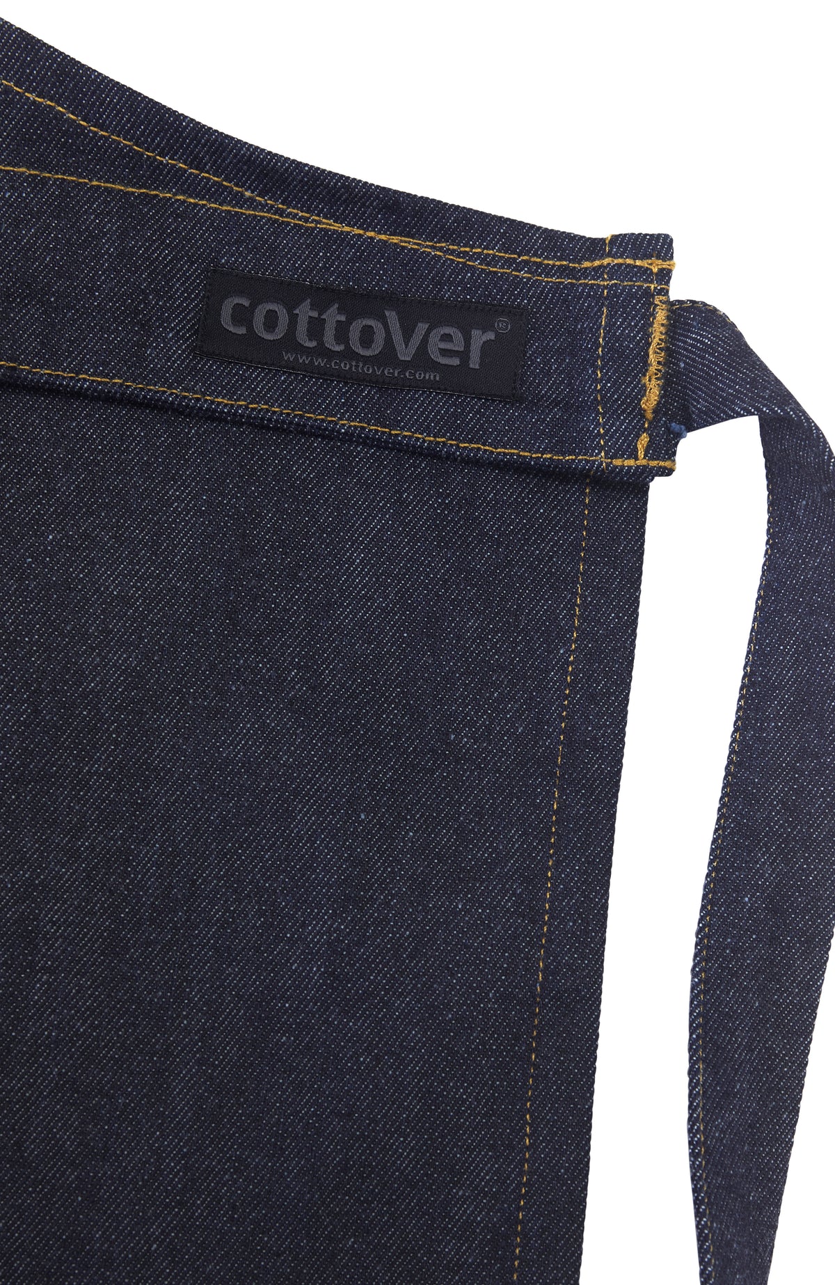 Cottover Combi Apron Dunkel Blau, Detailansicht