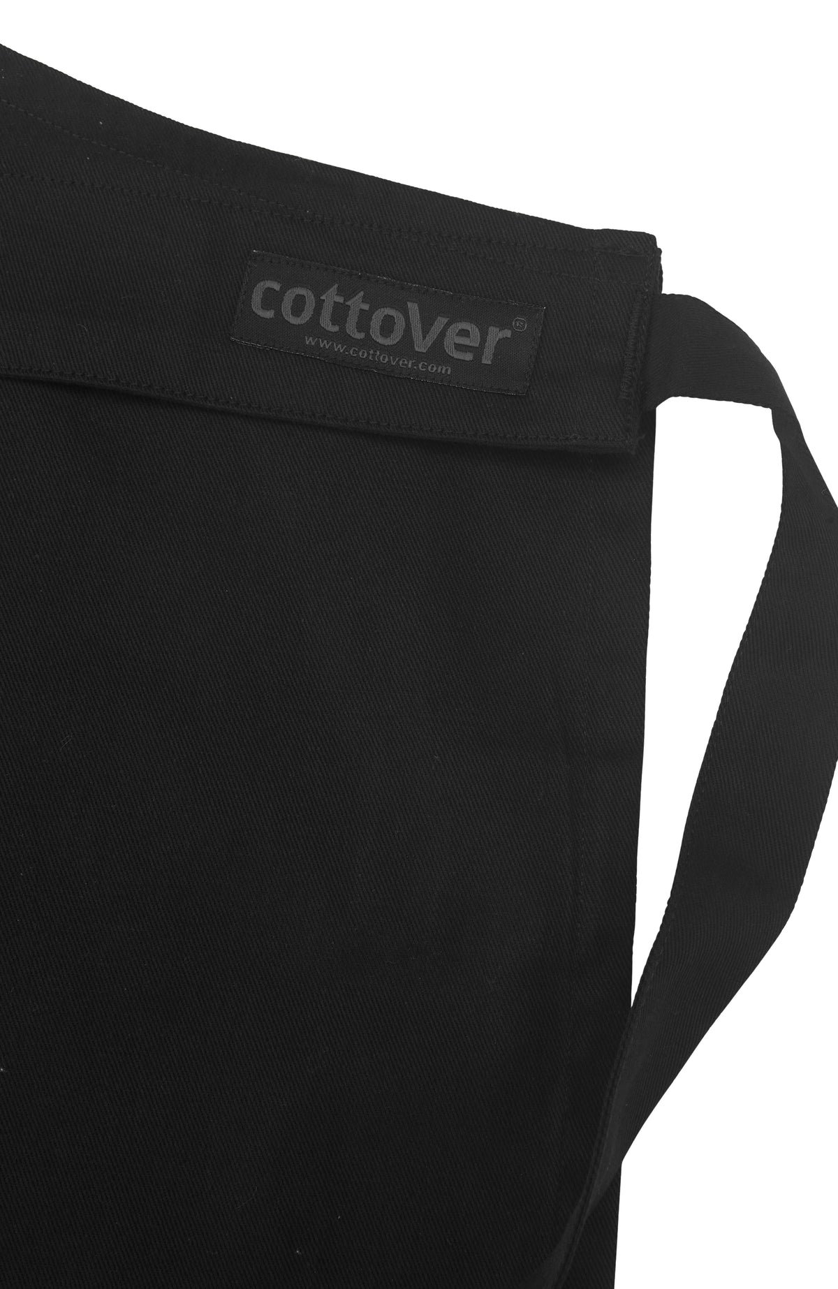 Cottover Combi Apron Schwarz, Detailansicht