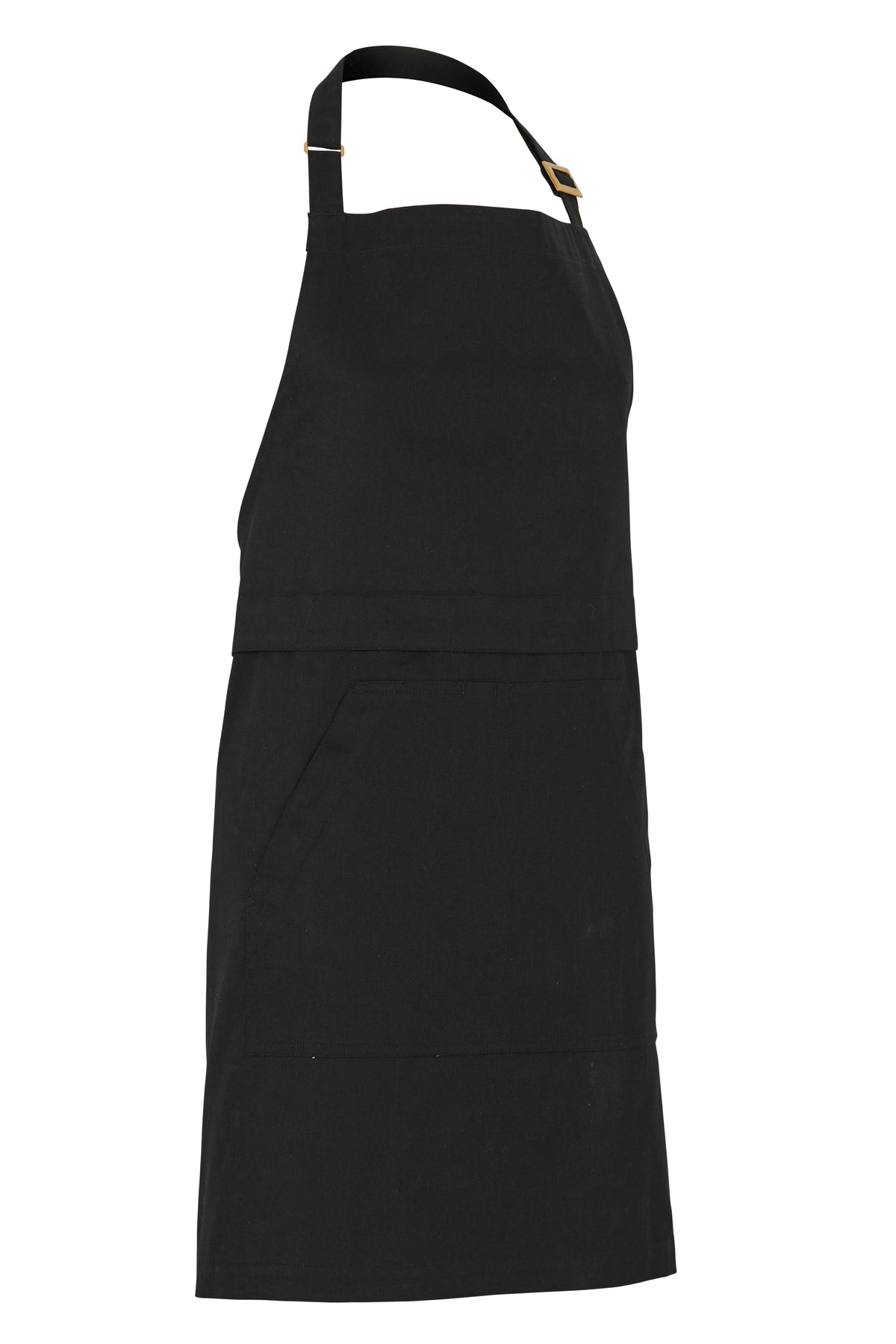 Cottover Combi Apron Schwarz, Vorderansicht