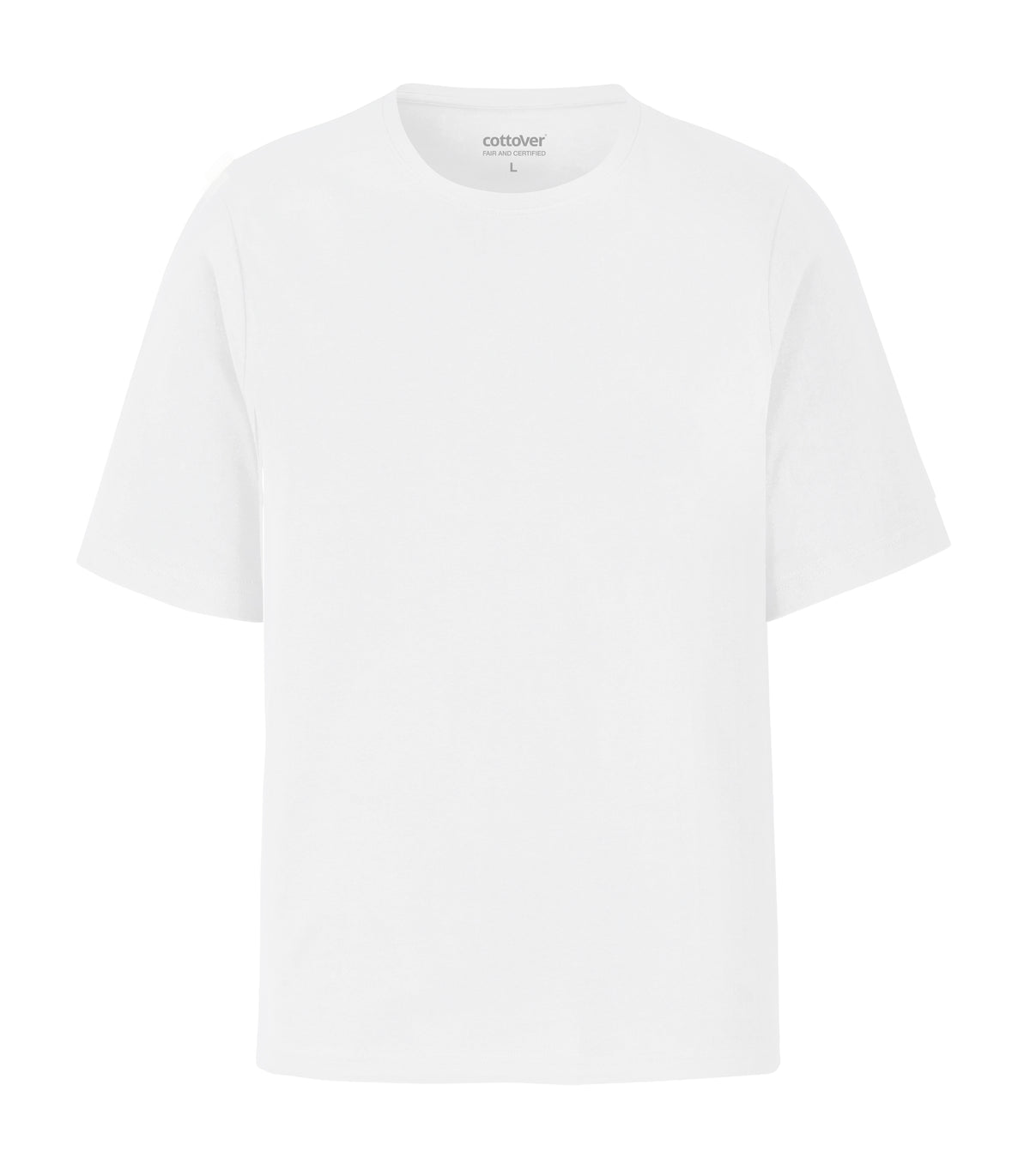 Cottover Oversize T-shirt White, Produktansicht