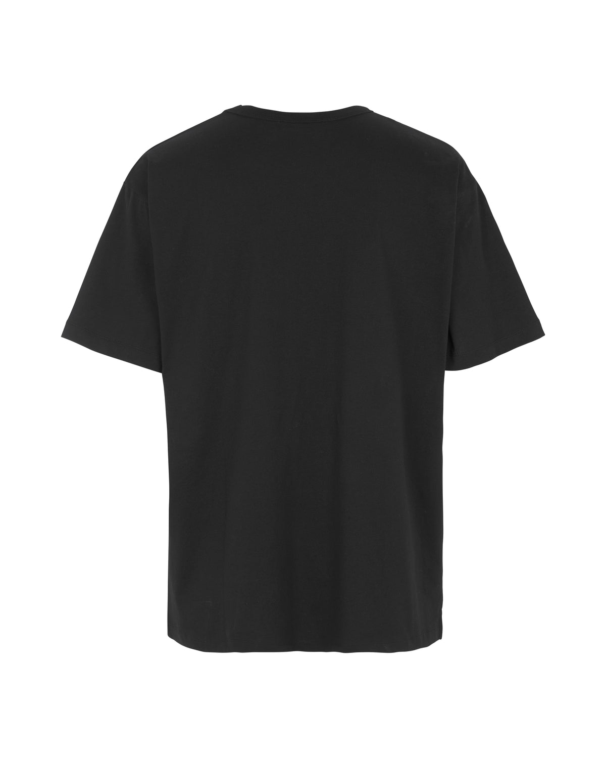 Cottover Oversize T-shirt Schwarz, Rückansicht