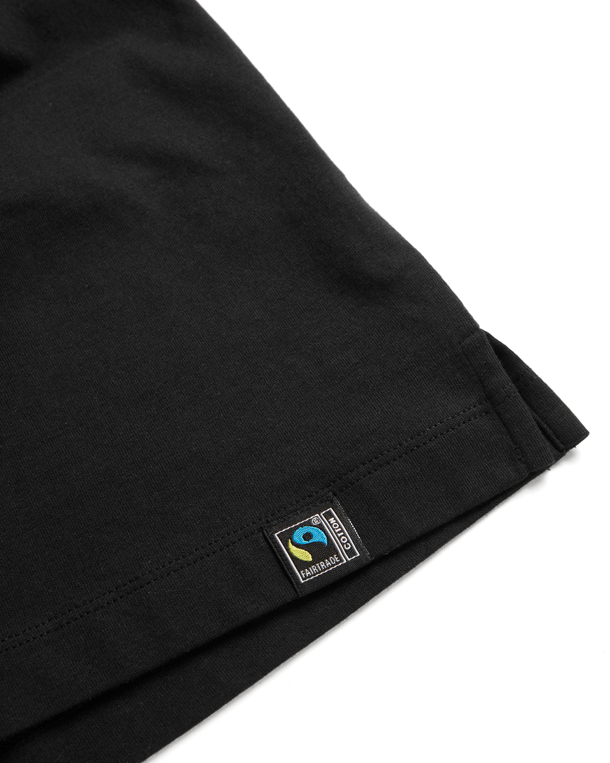 Cottover Oversize T-shirt Schwarz, Detailansicht
