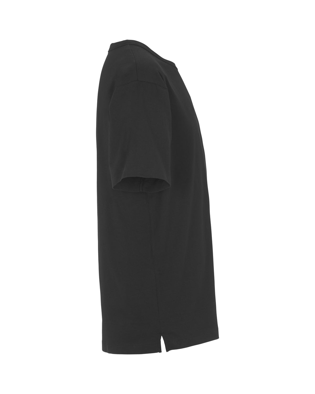 Cottover Oversize T-shirt Schwarz, Seitenansicht rechts