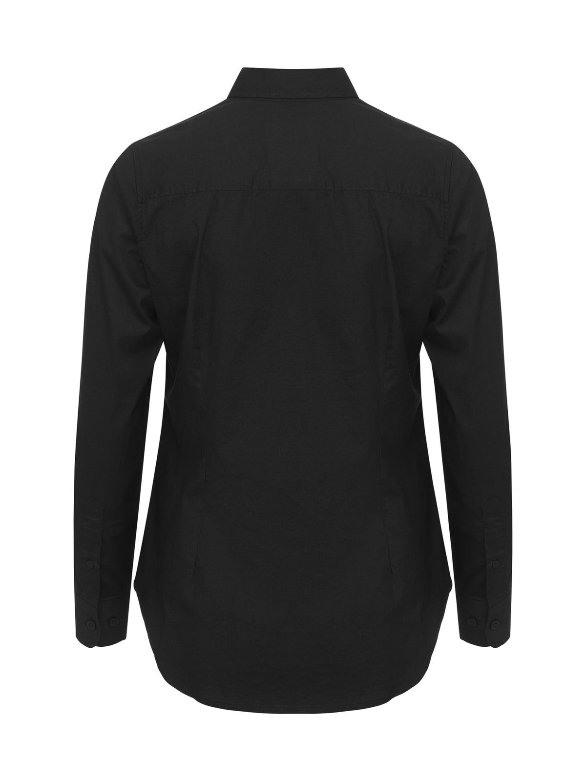 Cottover Poplin Lady Schwarz, Rückansicht