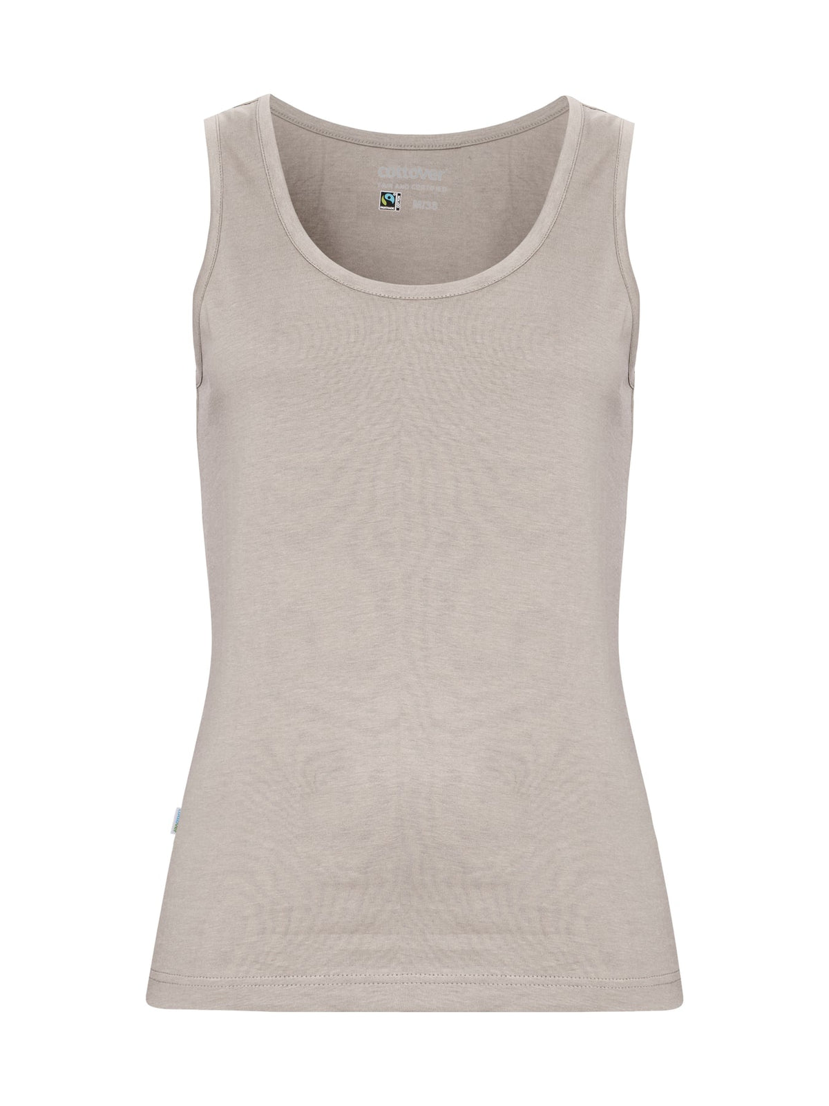 Cottover Tanktop Lady Sand, Vorderansicht