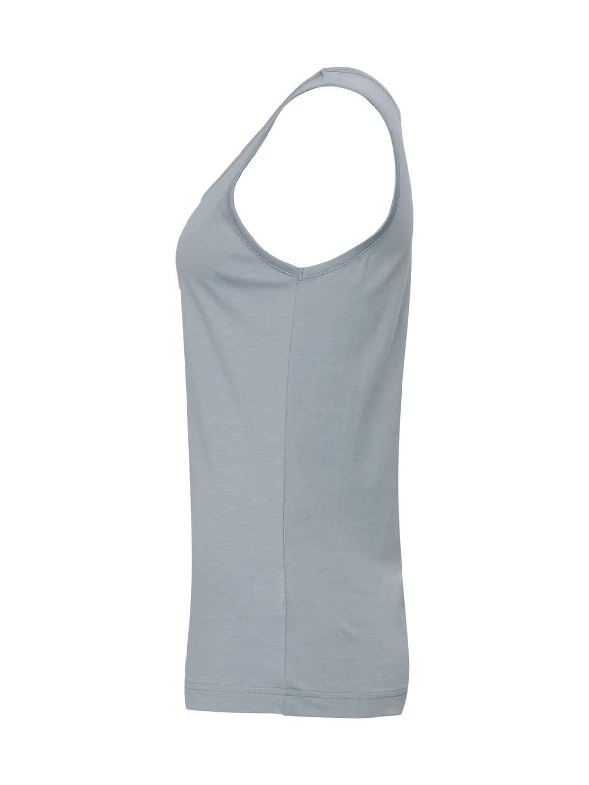 Cottover Tanktop Lady Nebliges Blau, Seitenansicht links