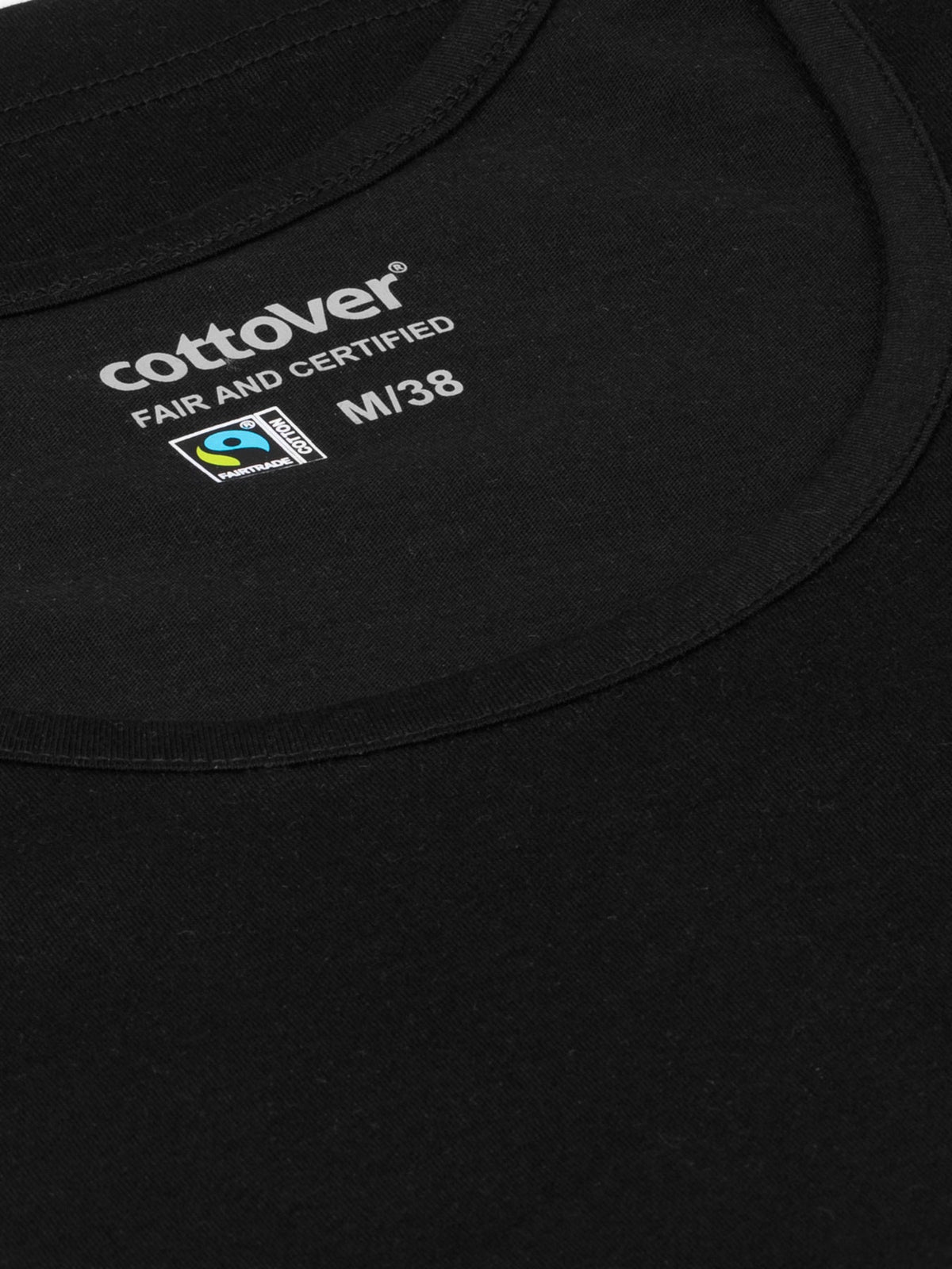 Cottover Tanktop Lady Schwarz, Detailansicht