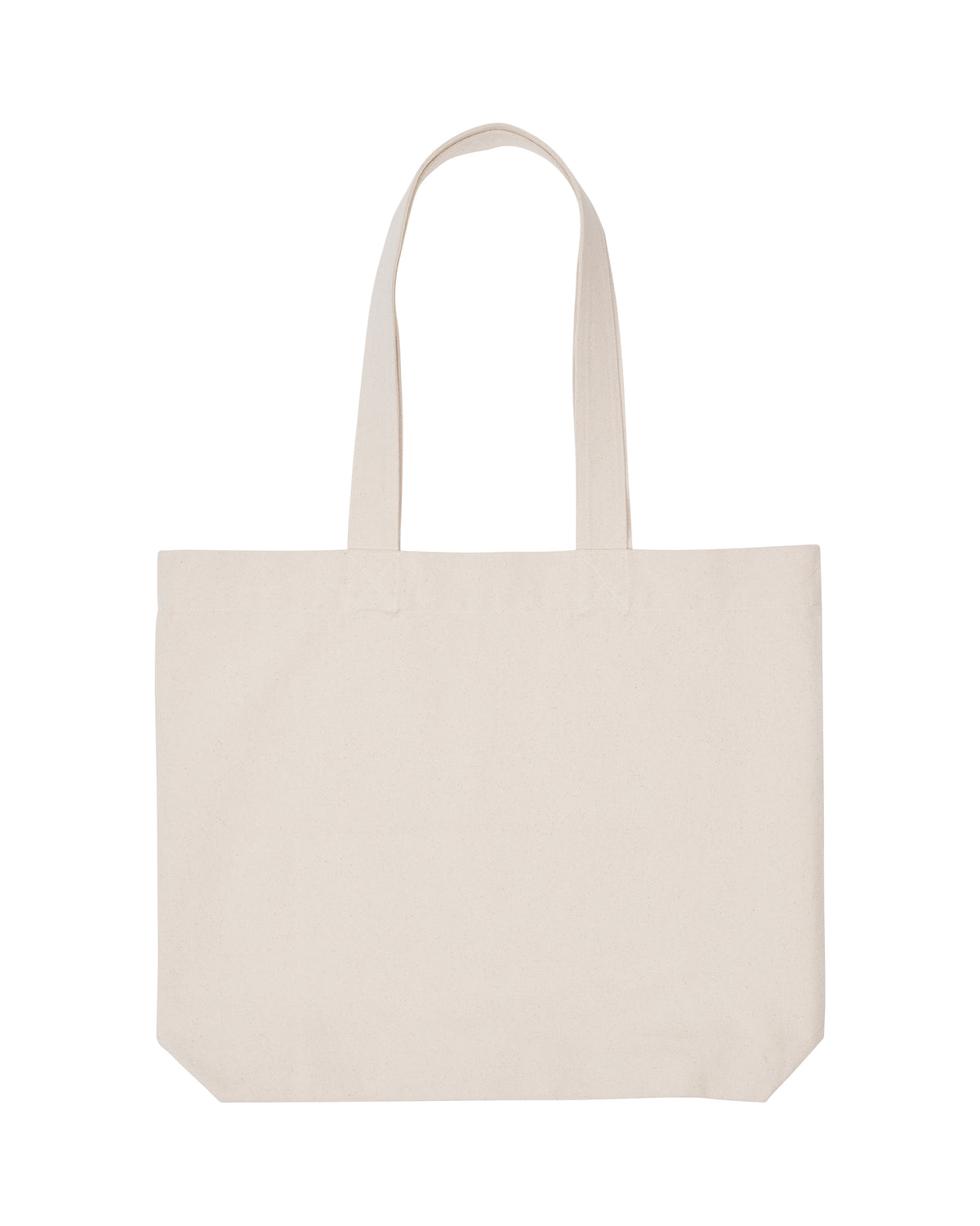 Cottover Beach Bag (GOTS) Natural, Rückansicht
