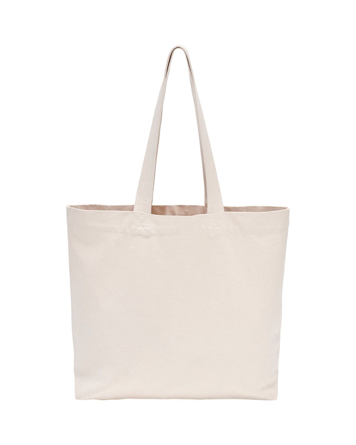 Cottover Beach Bag (GOTS) Natural, Vorderansicht