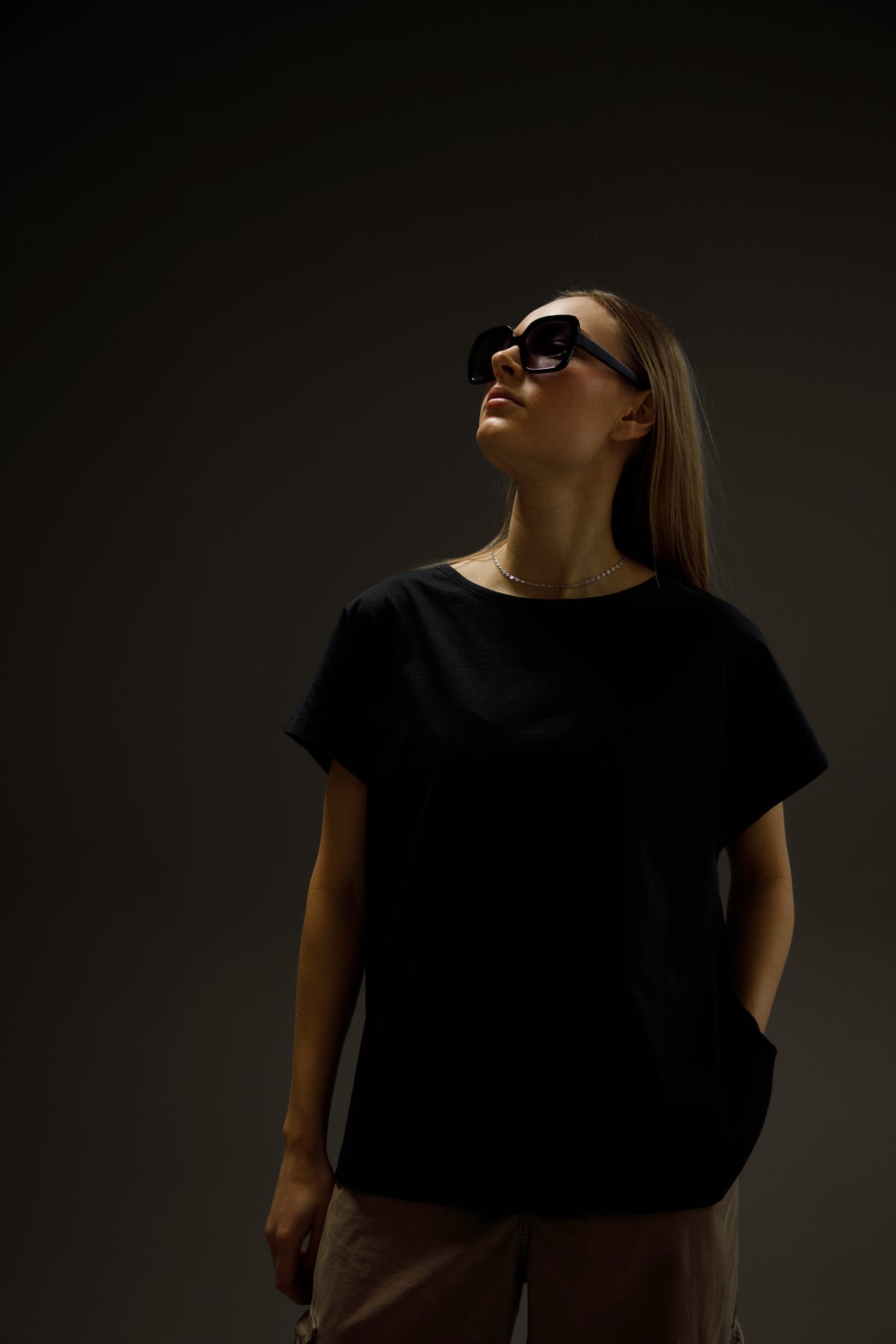 Cottover Top Lady Schwarz, Produktansicht